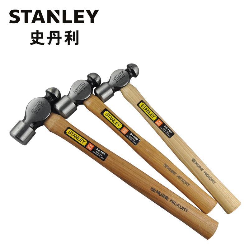 STANLEY史丹利STHT54191-8-23硬木柄圓頭鎚 12oz