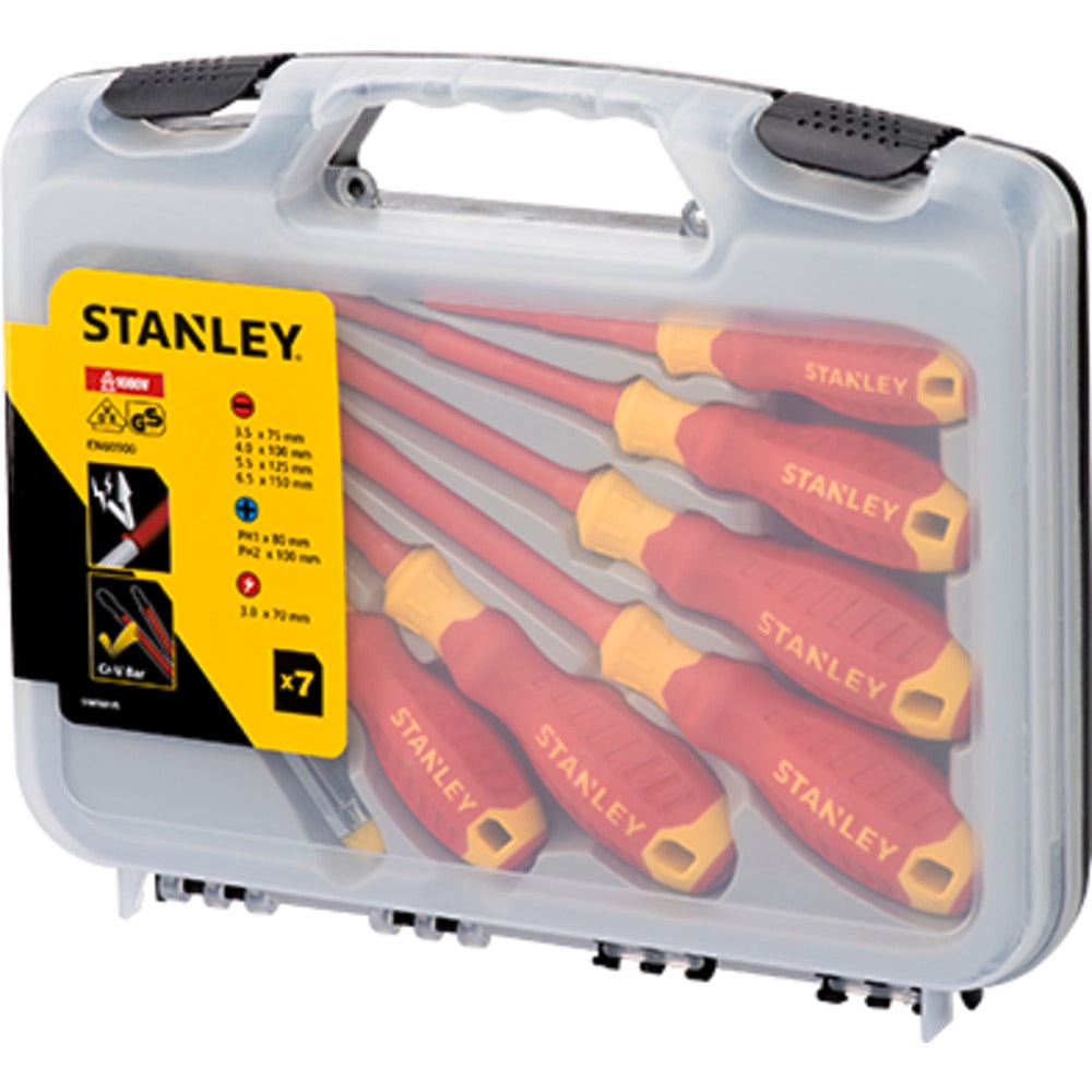 STANLEY史丹利STMT60175-23VDE絕緣螺絲批組套裝(7件套)