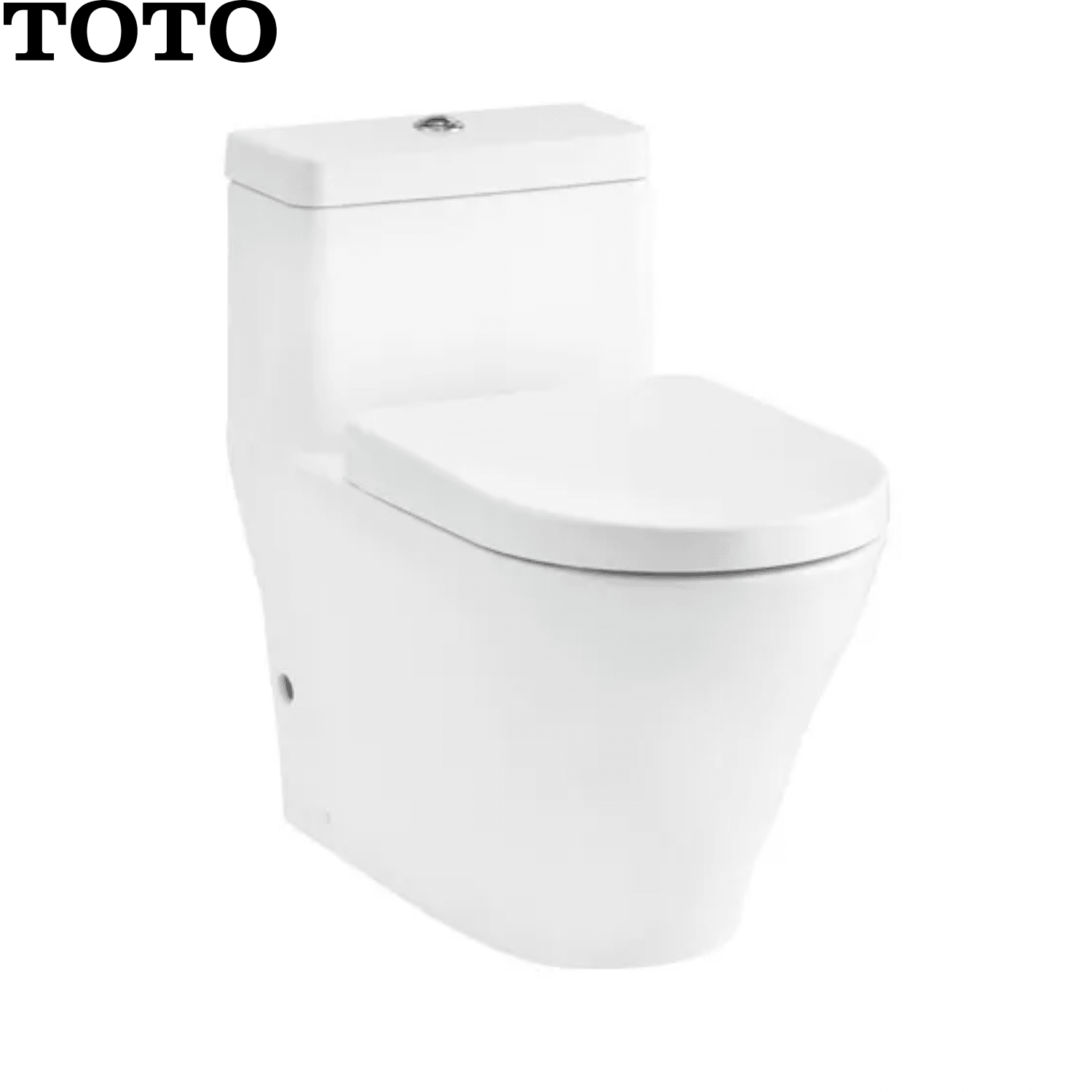 TOTO CW166PB 自由咀連體座廁配油壓廁板-hong-kong