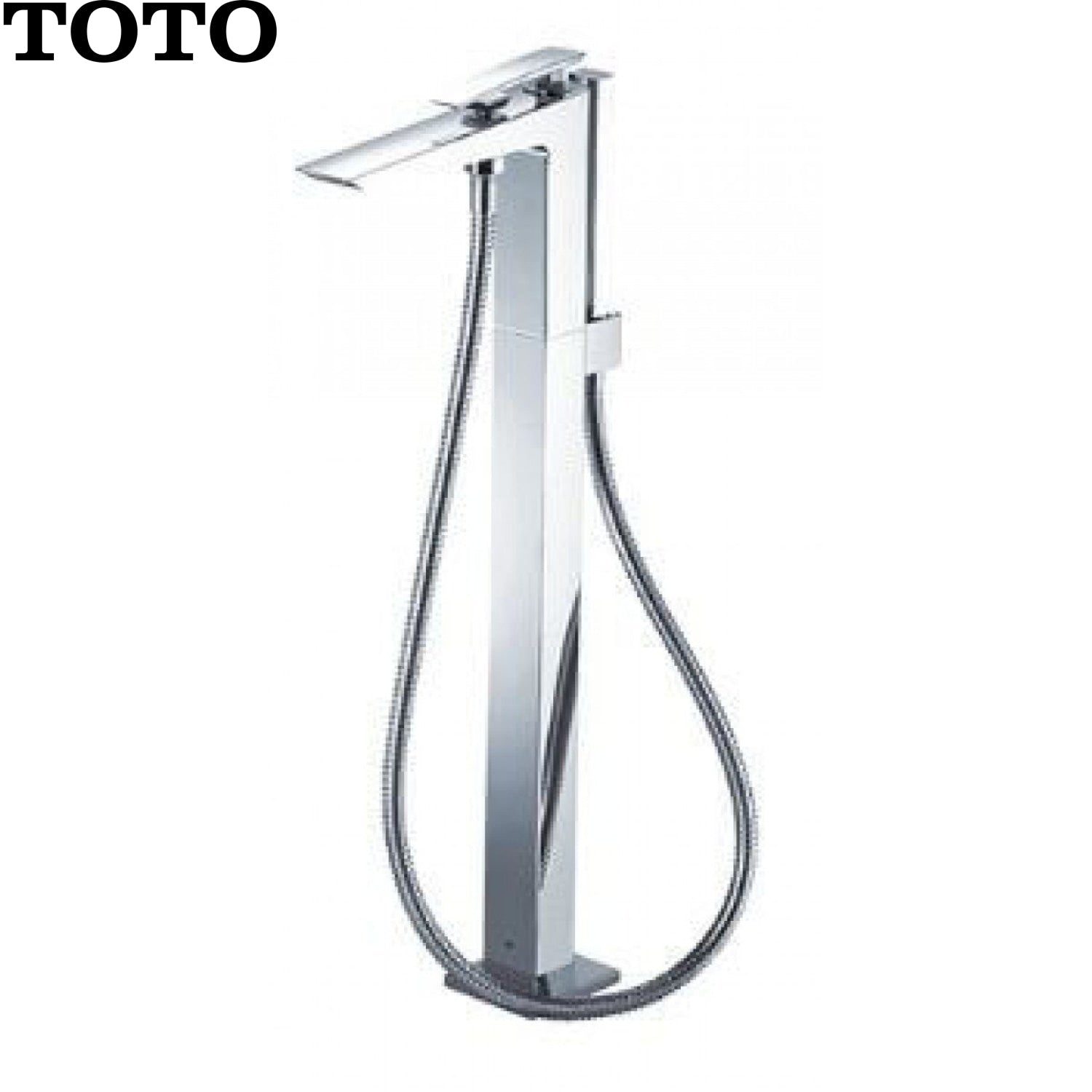 TOTO DM324CF 銅合金立式單柄雙控浴缸水嘴-hong-kong