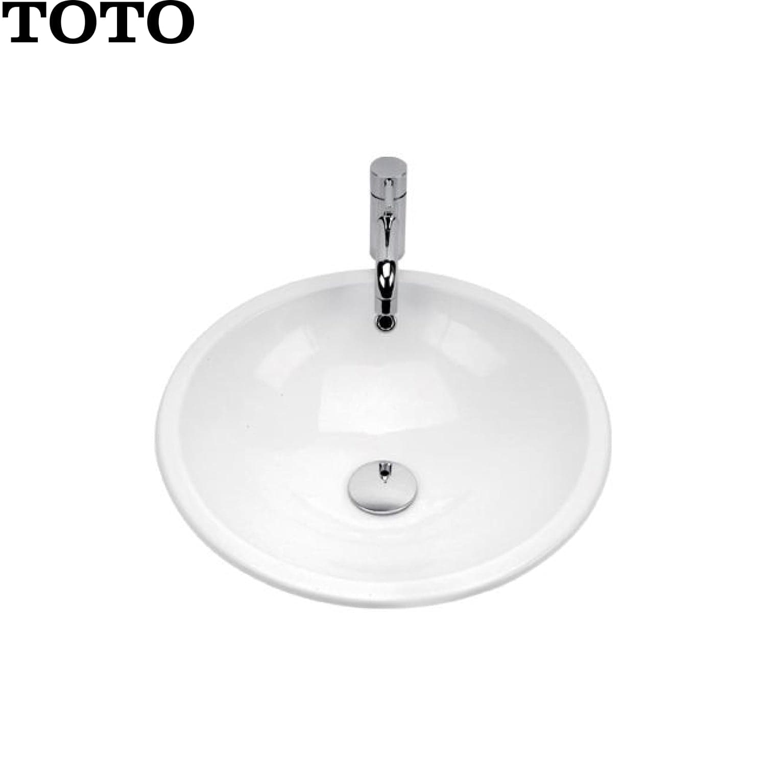 TOTO LW530J 45厘米 半埋入桌上式洗臉盆