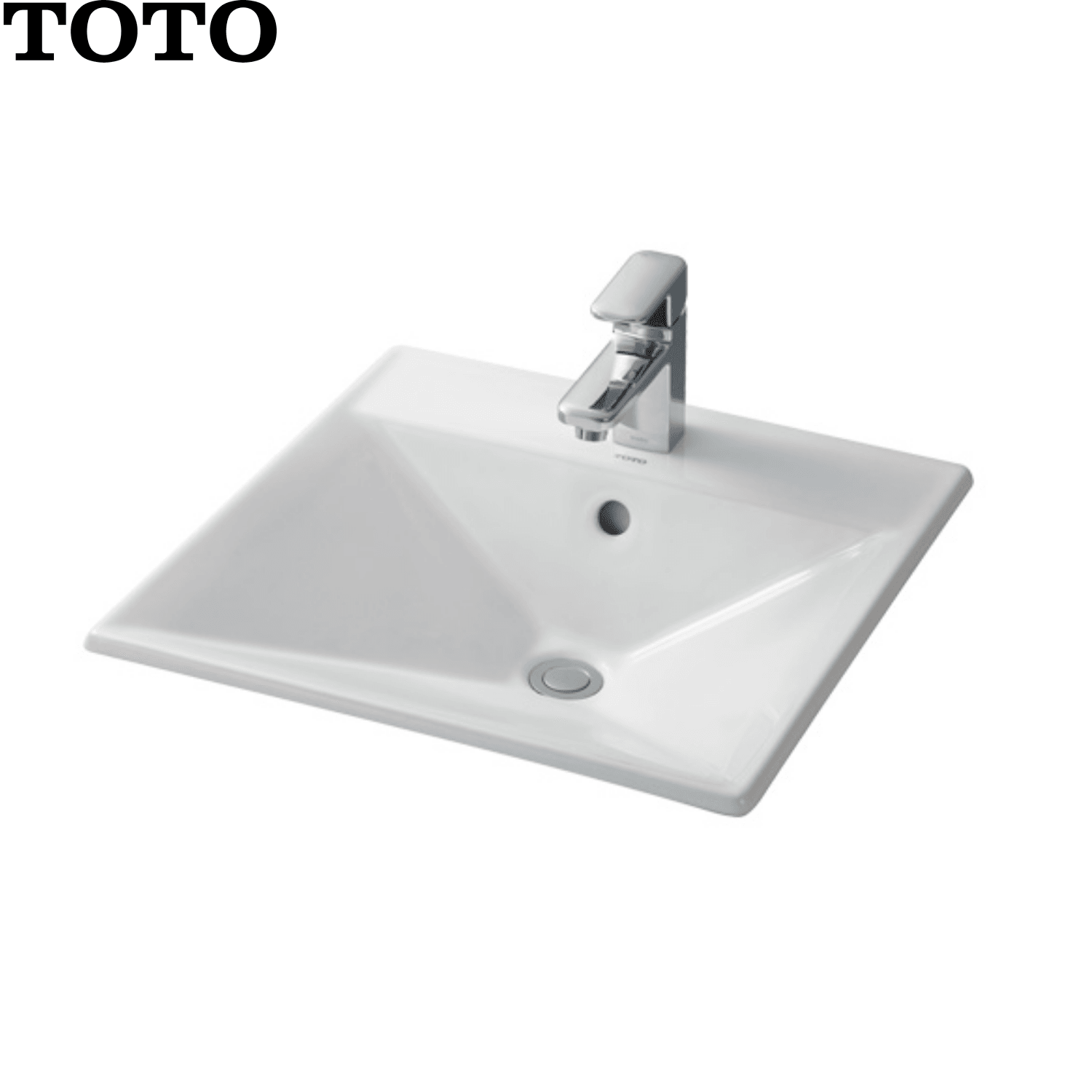 TOTO LW538RCB 50厘米 台上式洗臉盆