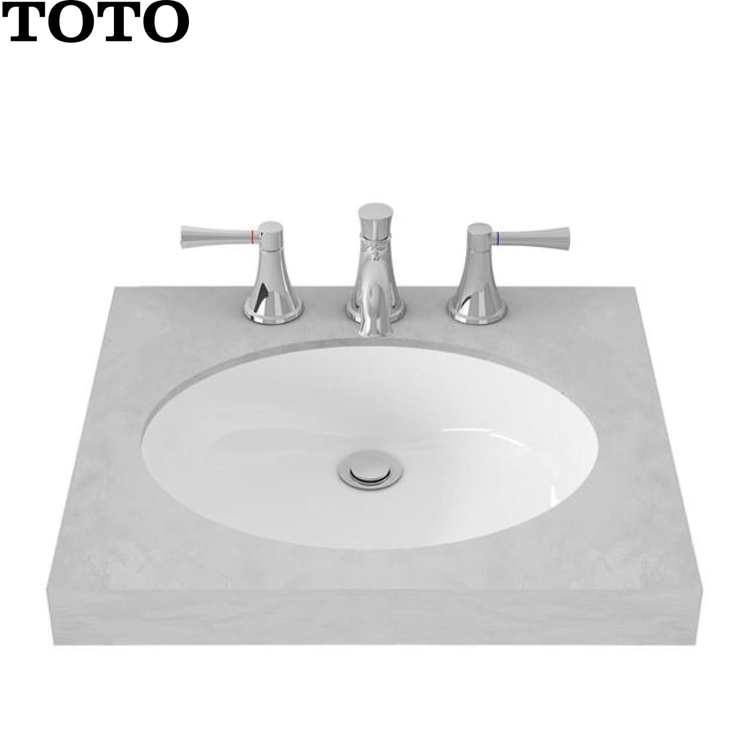 TOTO LW587J 枱下式洗臉盆