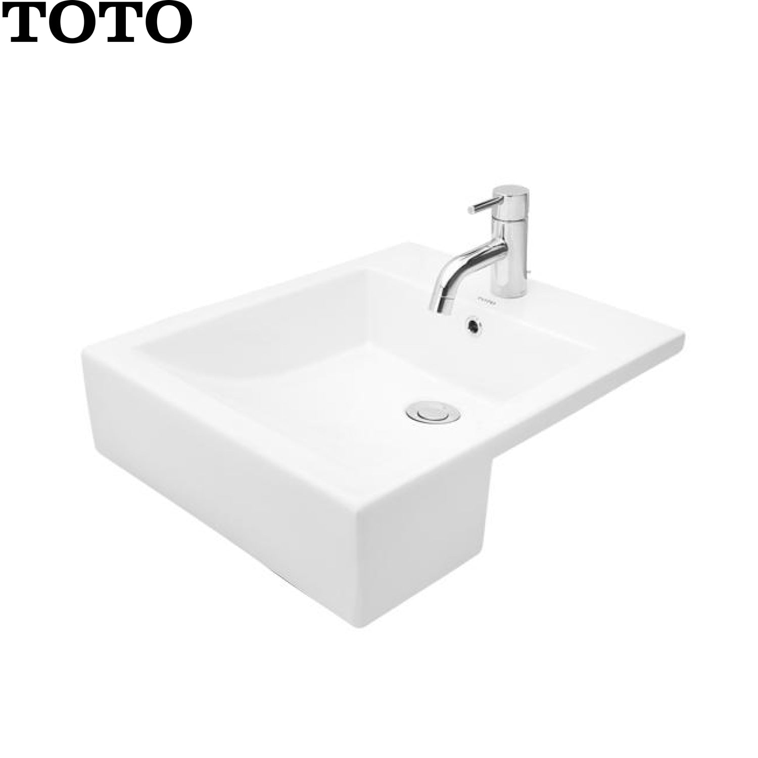 TOTO LW642CJ 半雲石面盆