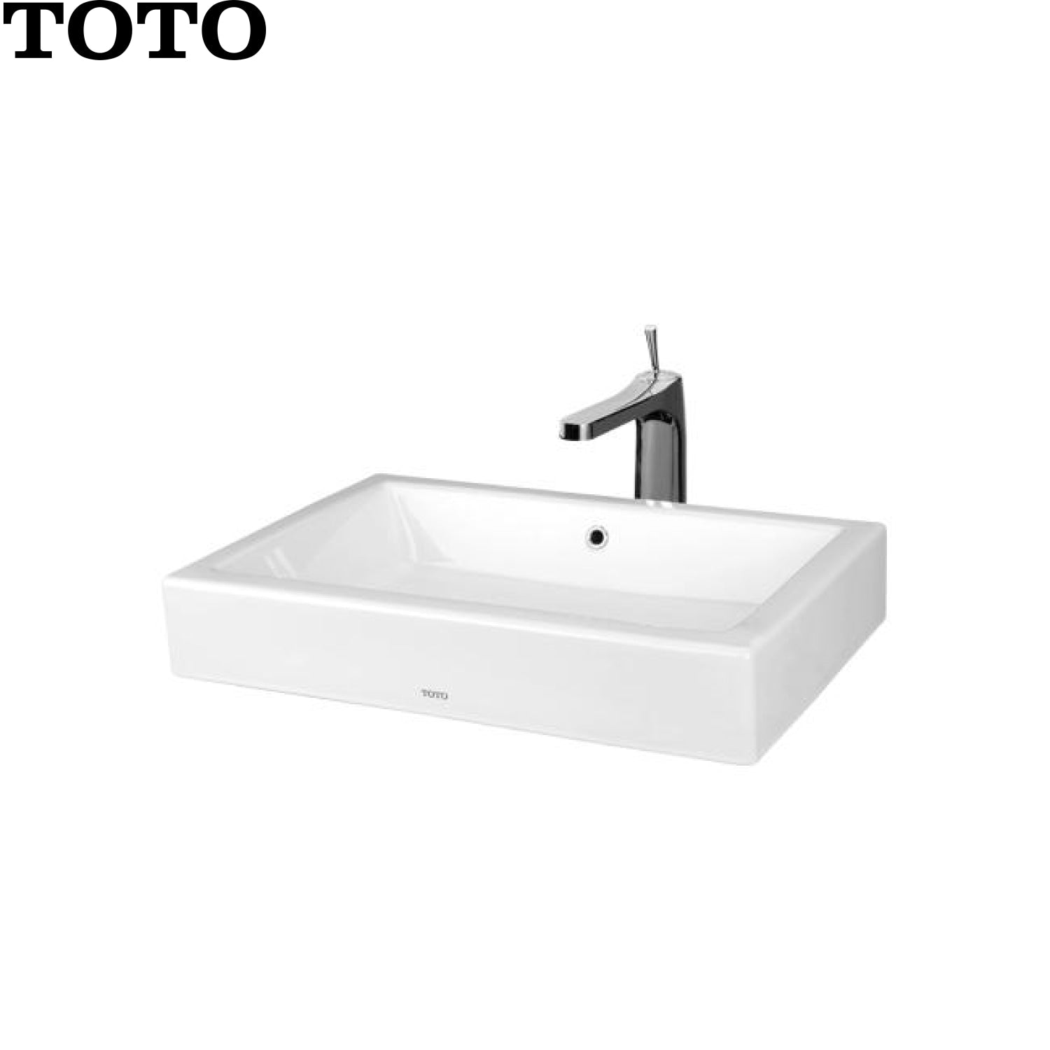 TOTO LW643JW/F 台上面盆 584x384x100mm