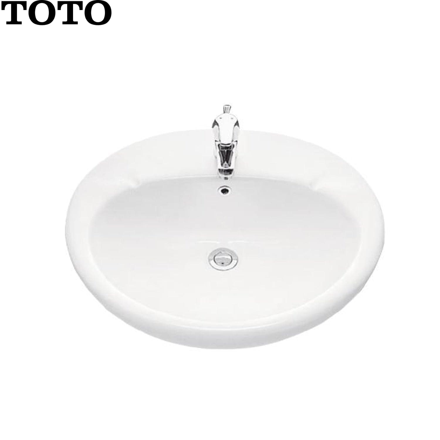 TOTO LW660CJ 55厘米 半埋入桌上式洗臉盆