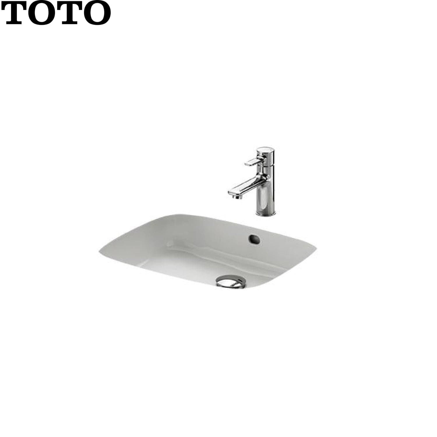 TOTO LW765B 內置式洗手盆