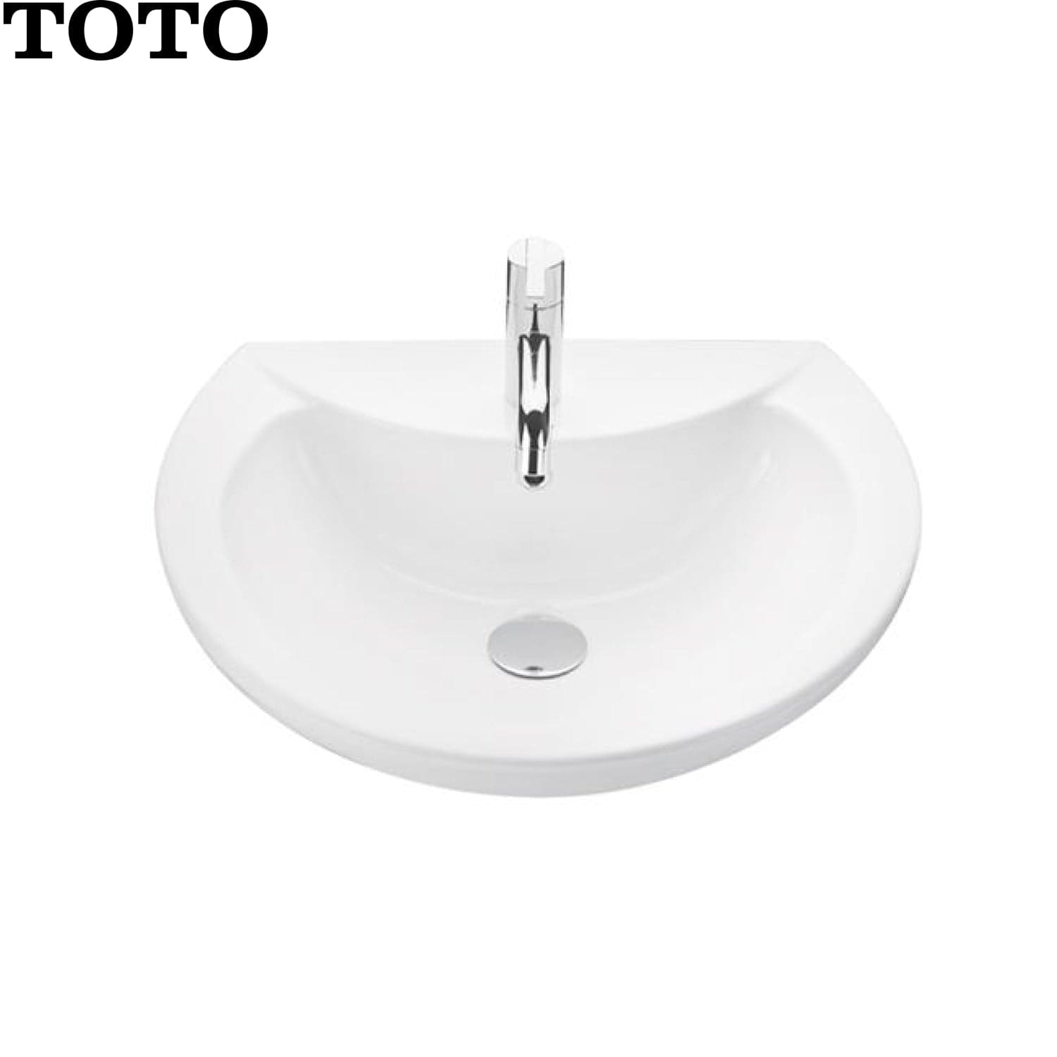 TOTO LW824CJ 55厘米 半埋入桌上式洗臉盆