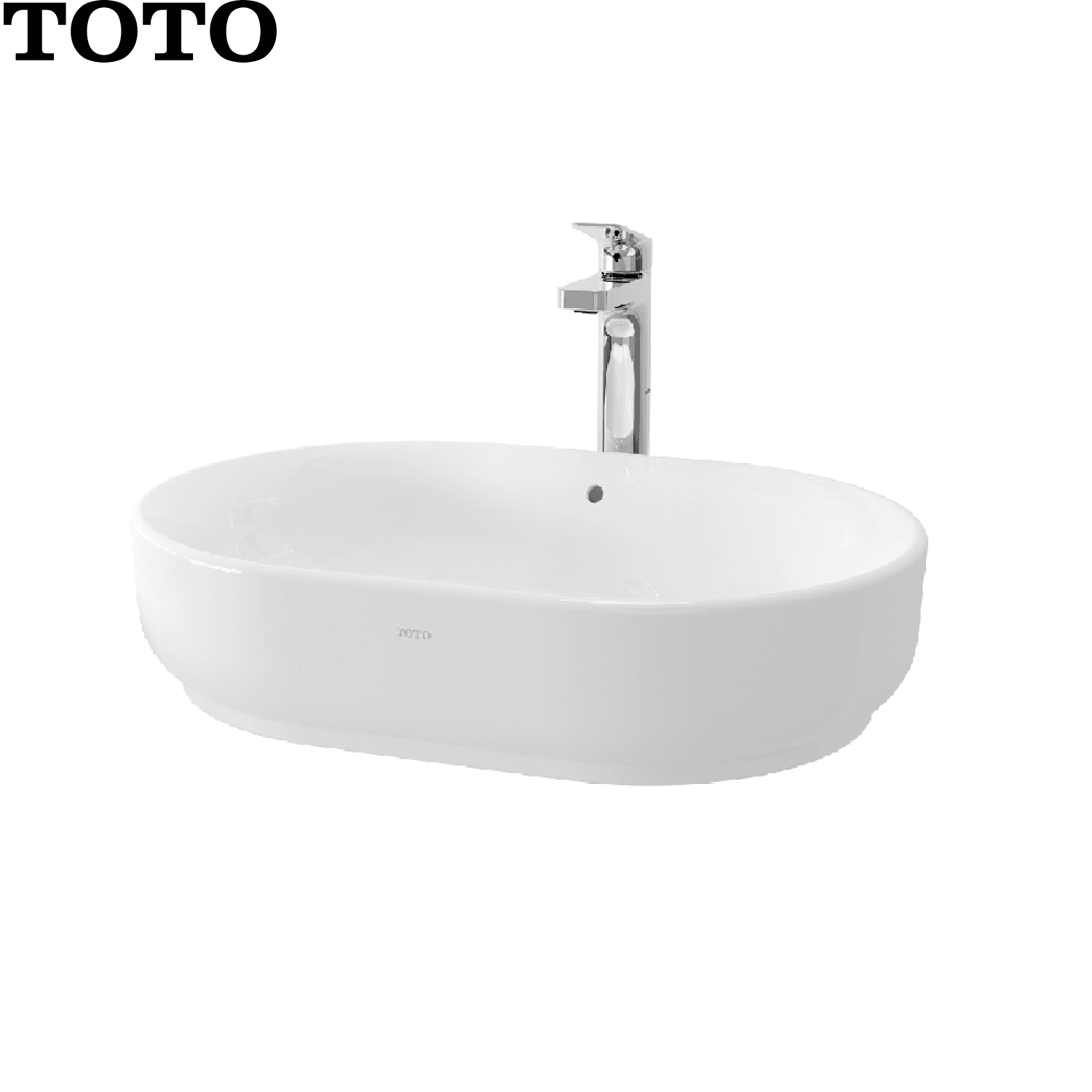 TOTO LW896J 橢圓形台上面盆