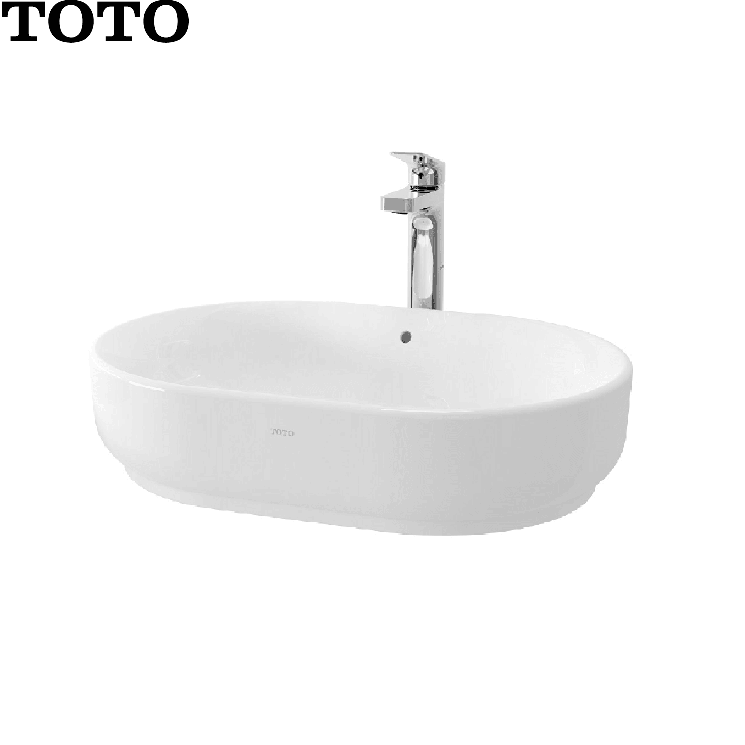 TOTO LW896J 橢圓形台上面盆