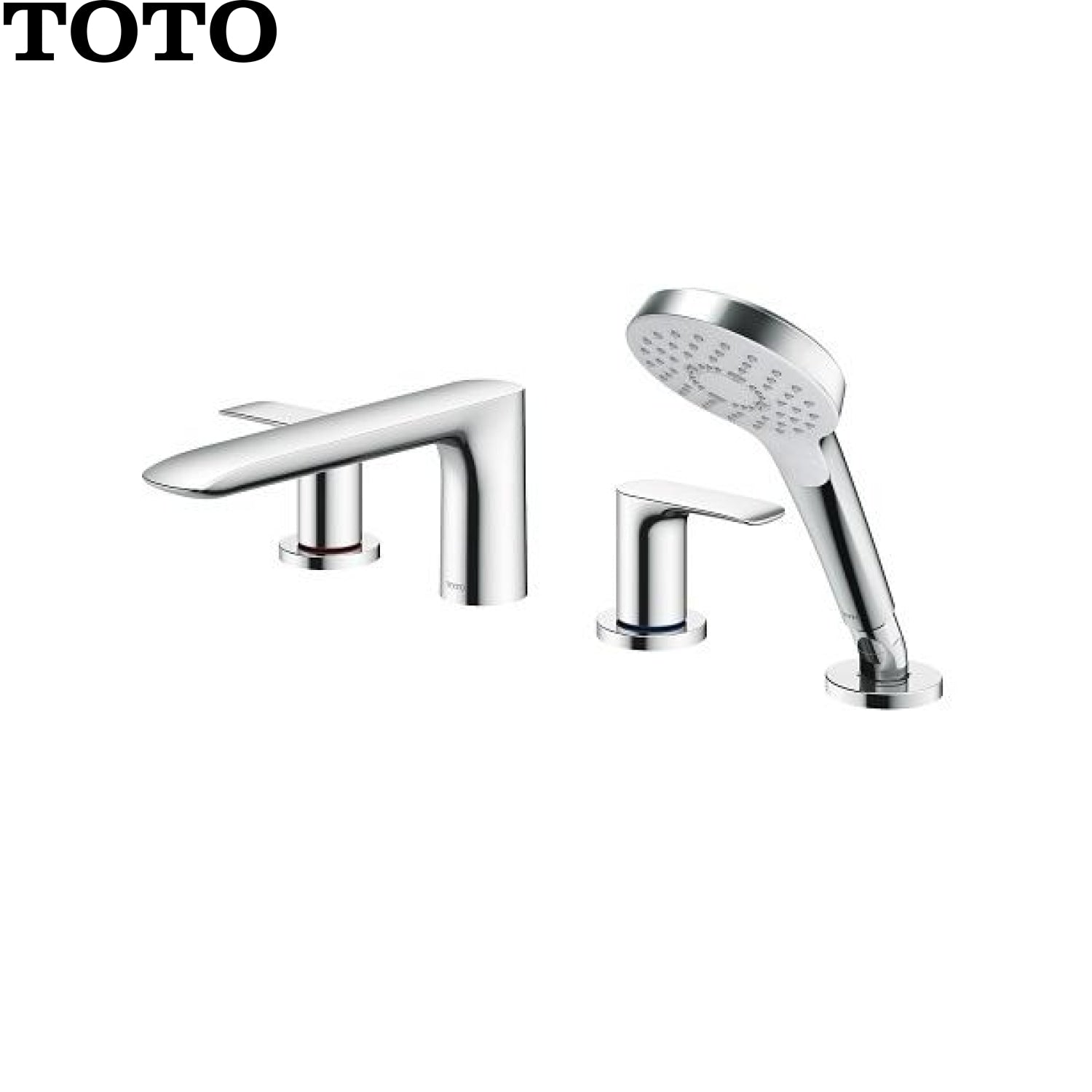 TOTO TBG04202B 銅合金臺式雙柄雙控浴缸水嘴