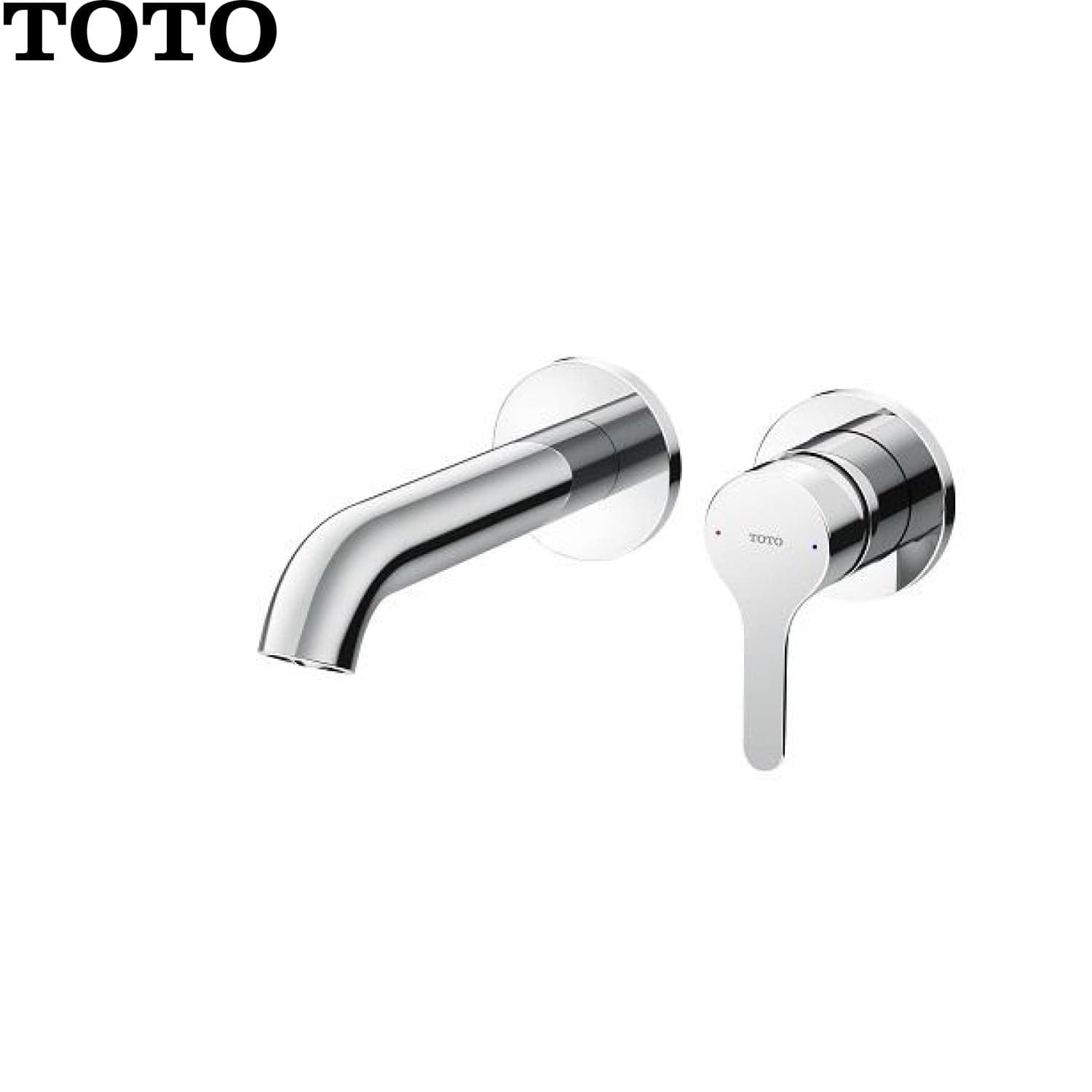 TOTO TLS01309B 銅合金壁式單柄雙控暗裝洗面器水嘴