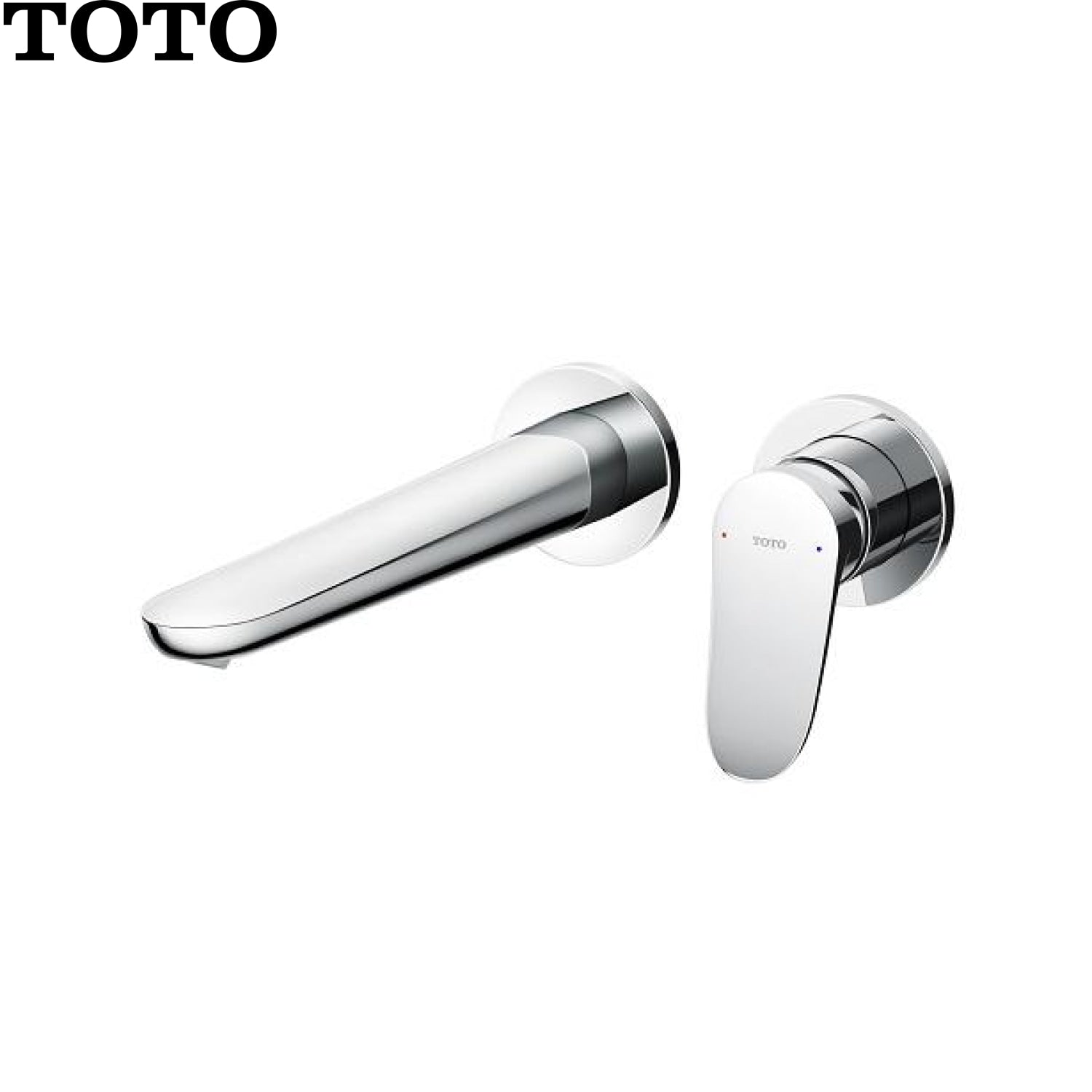 TOTO TLS04309B 銅合金壁式單柄雙控暗裝洗面器水嘴-hong-kong