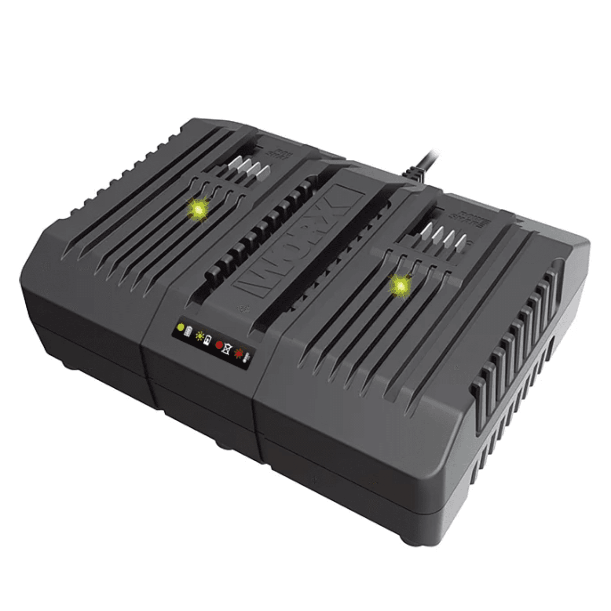 WORX WA3883 20V 4A 雙位充電器 (橙色電使用)