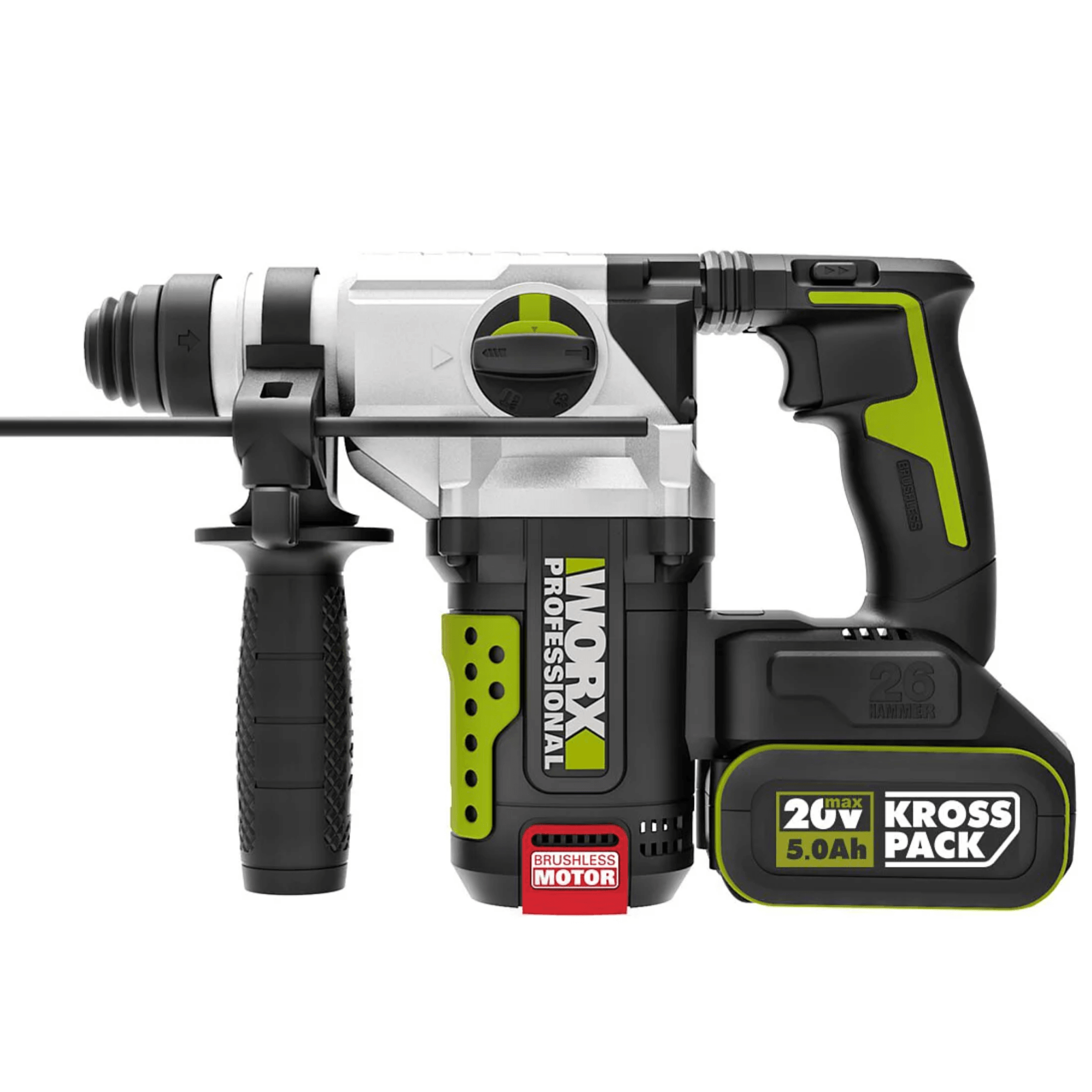 WORX WU389.3 20V 充電式無碳刷電錘