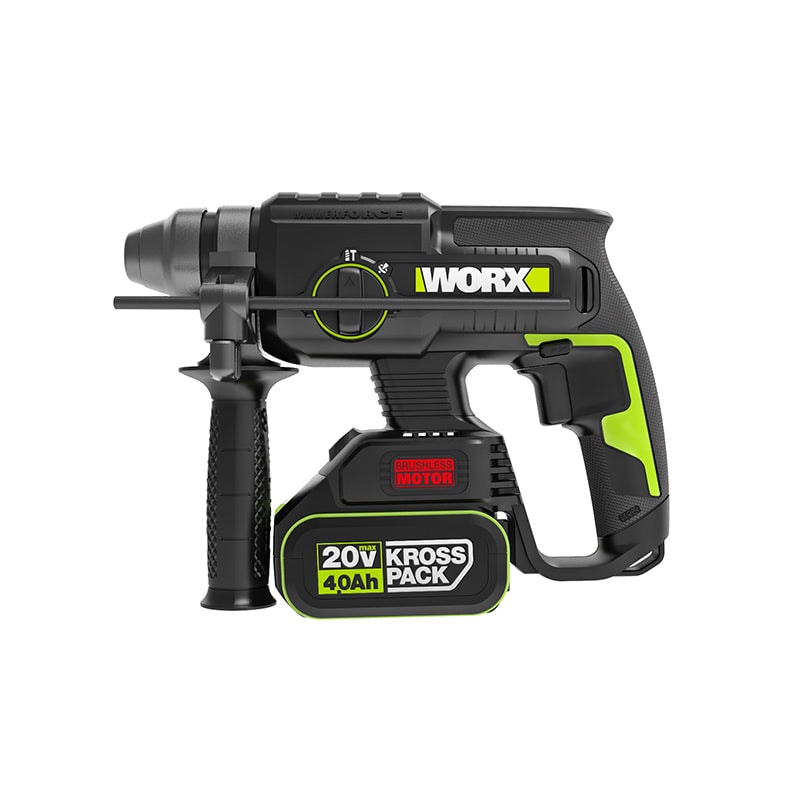 Worx 威克士 20V 無刷22MM三用油壓鑽 WU386.1