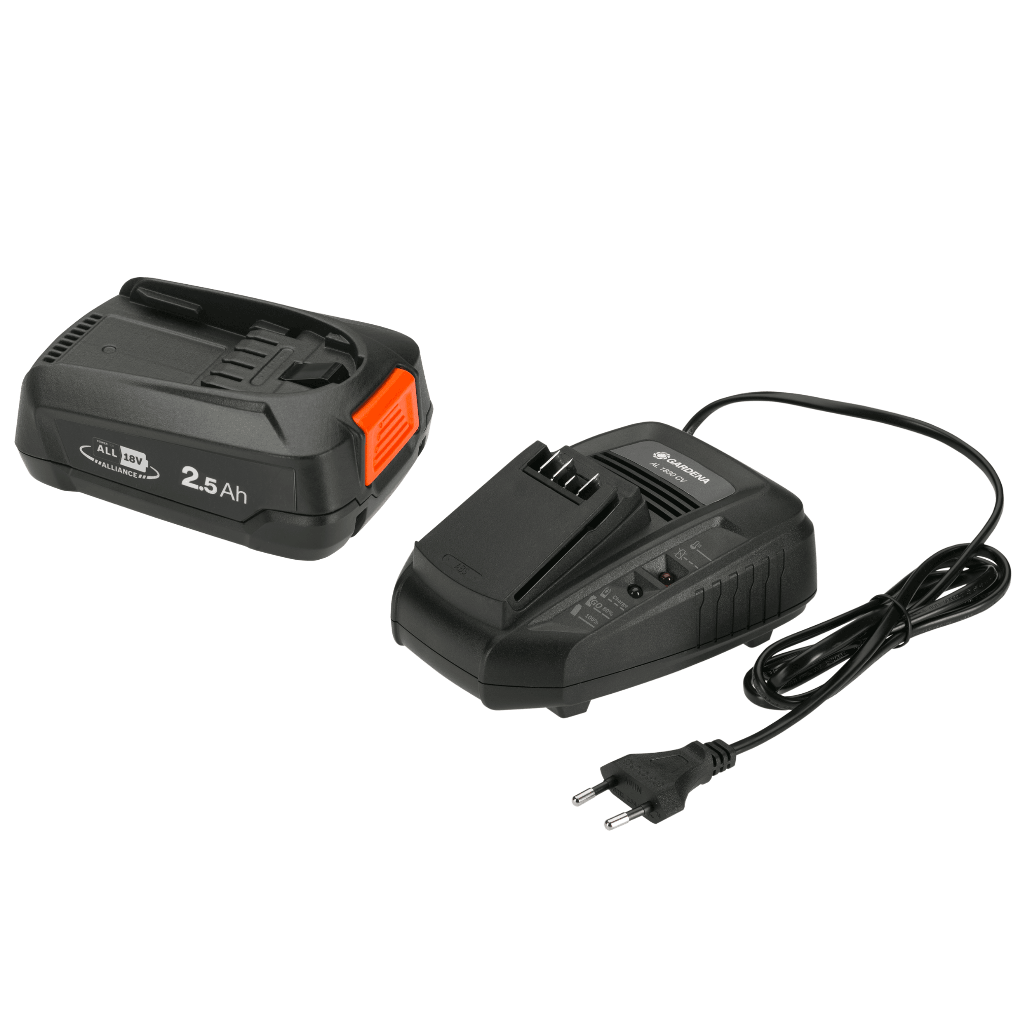 德國 GARDENA 14906-20 Starter-Kit 18V 2.5Ah 電池套裝