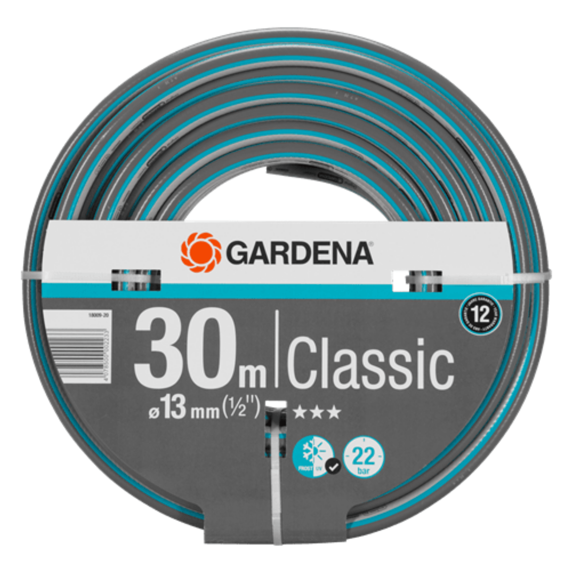 德國 GARDENA 18009-20 Classic Hose 13mm(1/2") 30m 軟喉