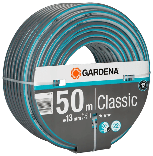 德國 GARDENA 18010-20 Classic Hose 13mm(1/2") 50m 軟喉