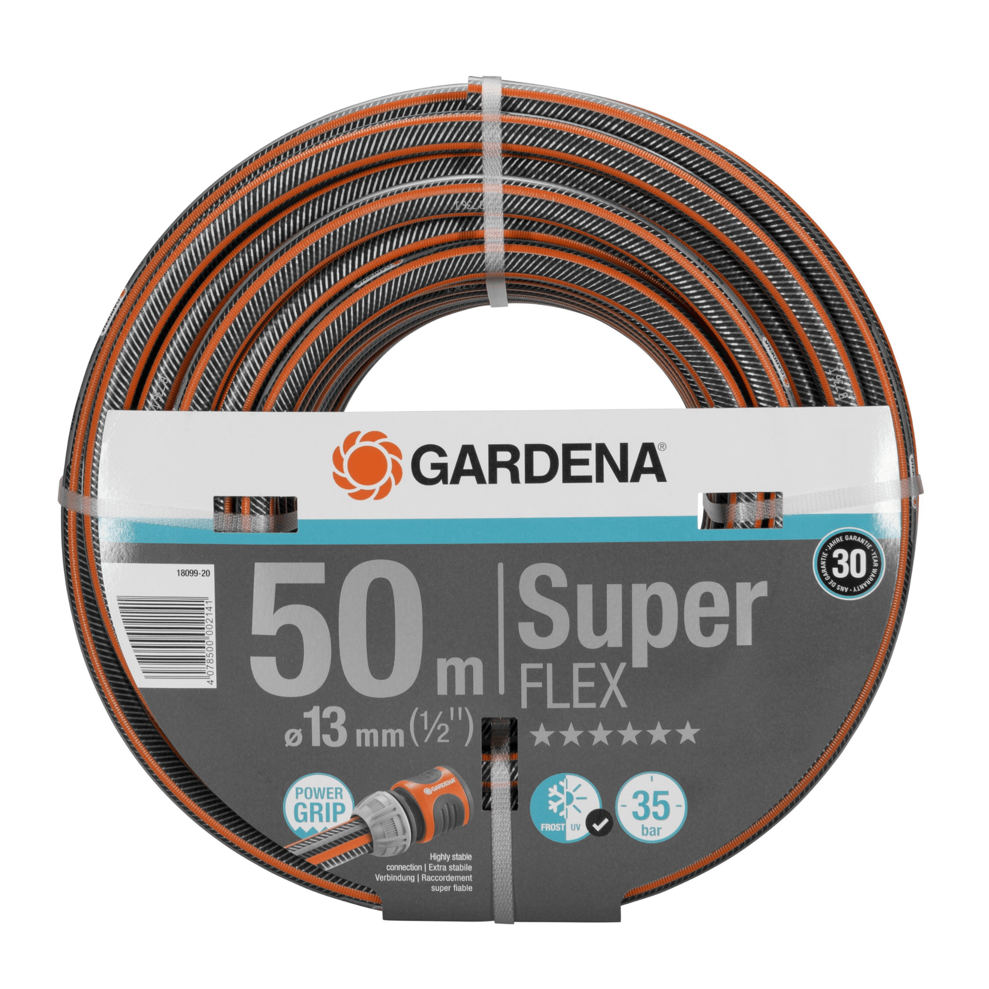 德國 GARDENA 18099-20 Premium SuperFLEX Hose 13mm (1/2") 50m 軟喉