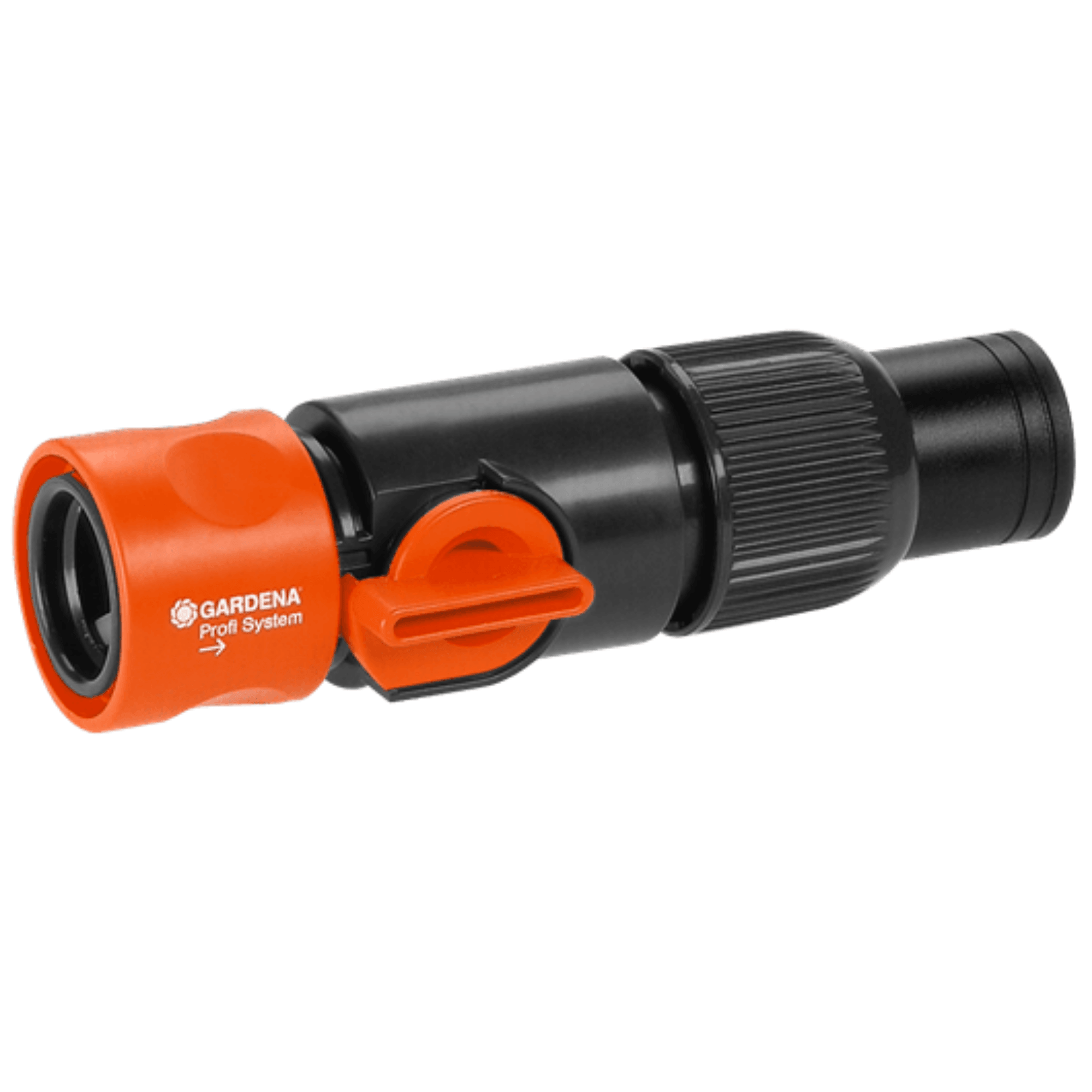 德國 GARDENA 2819-20 Profi System Hose Connector with Control Valve 軟管接駁器 (連控制閥)