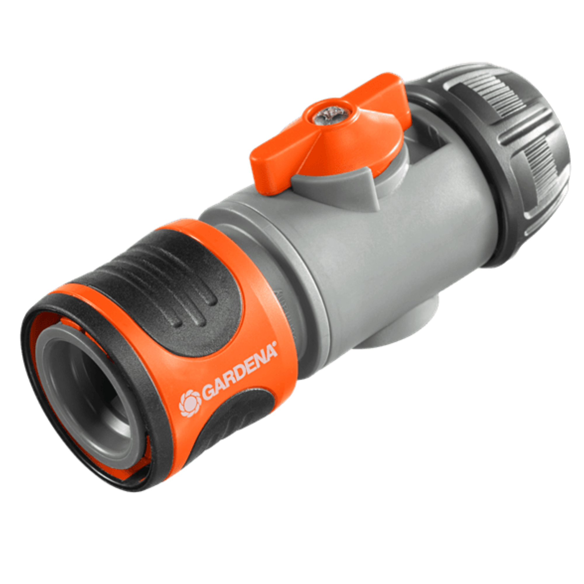 德國 GARDENA 2942-20 Hose Connector with Control Valve 軟管接駁器 (連控制閥)