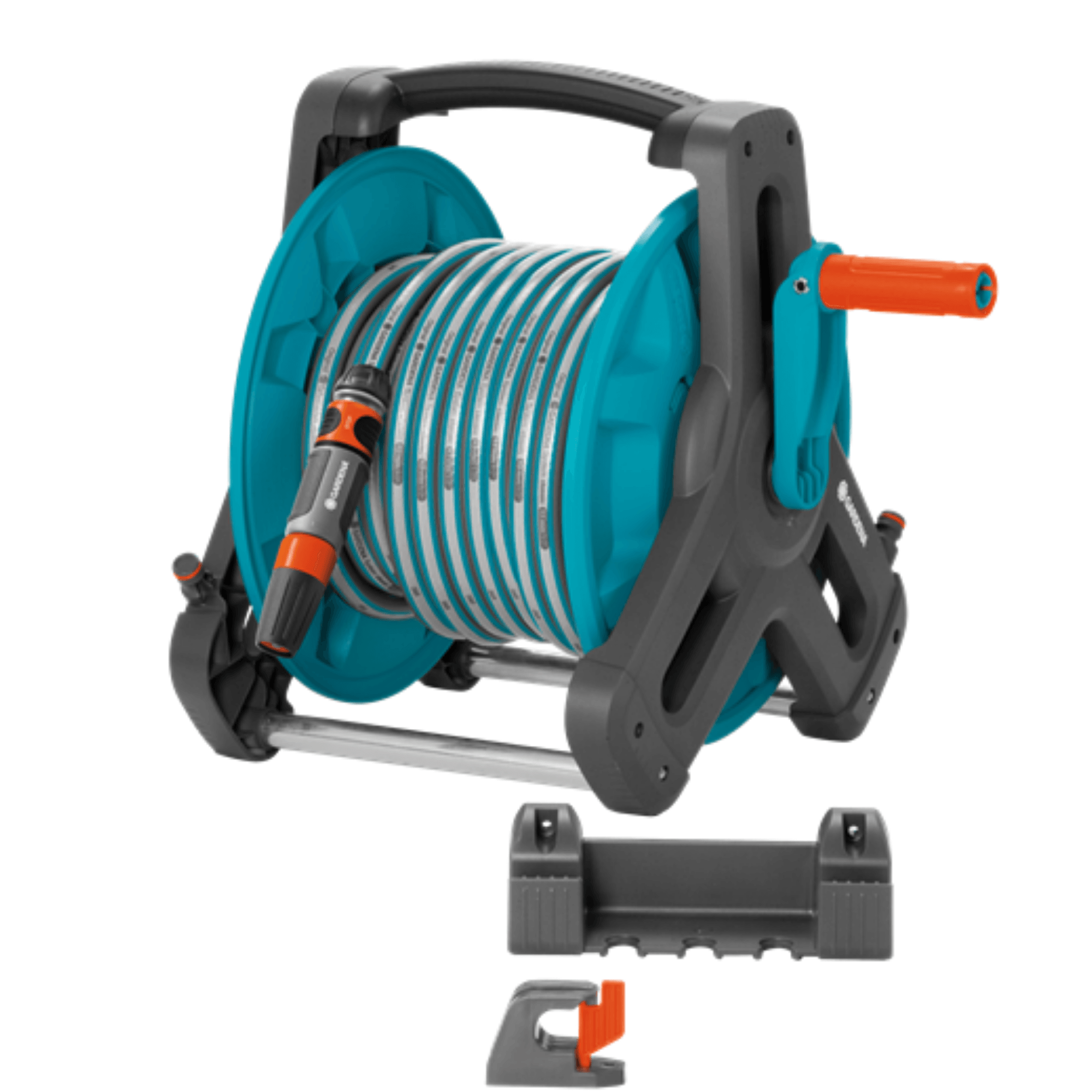 德國 GARDENA 8009-20 Wall-fixed Hose Reel Classic 50 Set 喉轆套裝