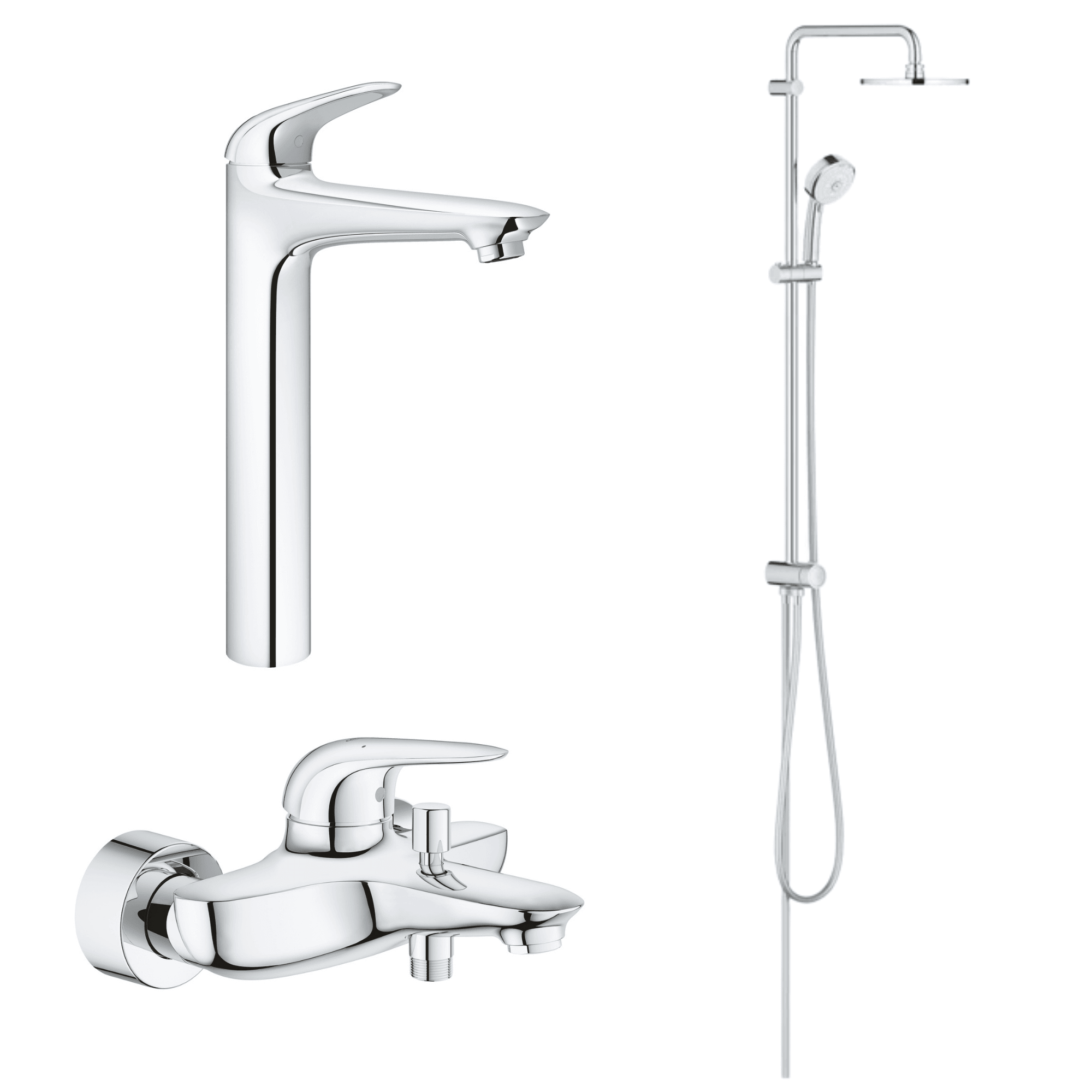德國 GROHE 23719003+23726003+26453001 超值浴室龍頭套裝C4