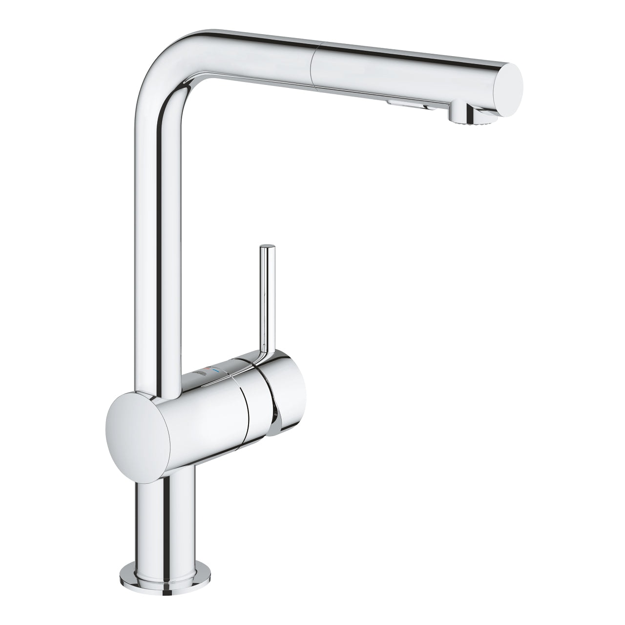 德國 GROHE 30274000 Minta L型拉出式廚房龍頭