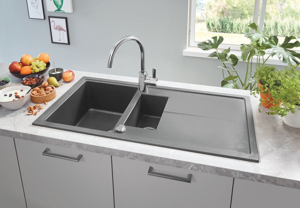 德國 GROHE 31481001 EuroStyle Cosmopolitan 拉出式廚房龍頭 (歐洲製造)