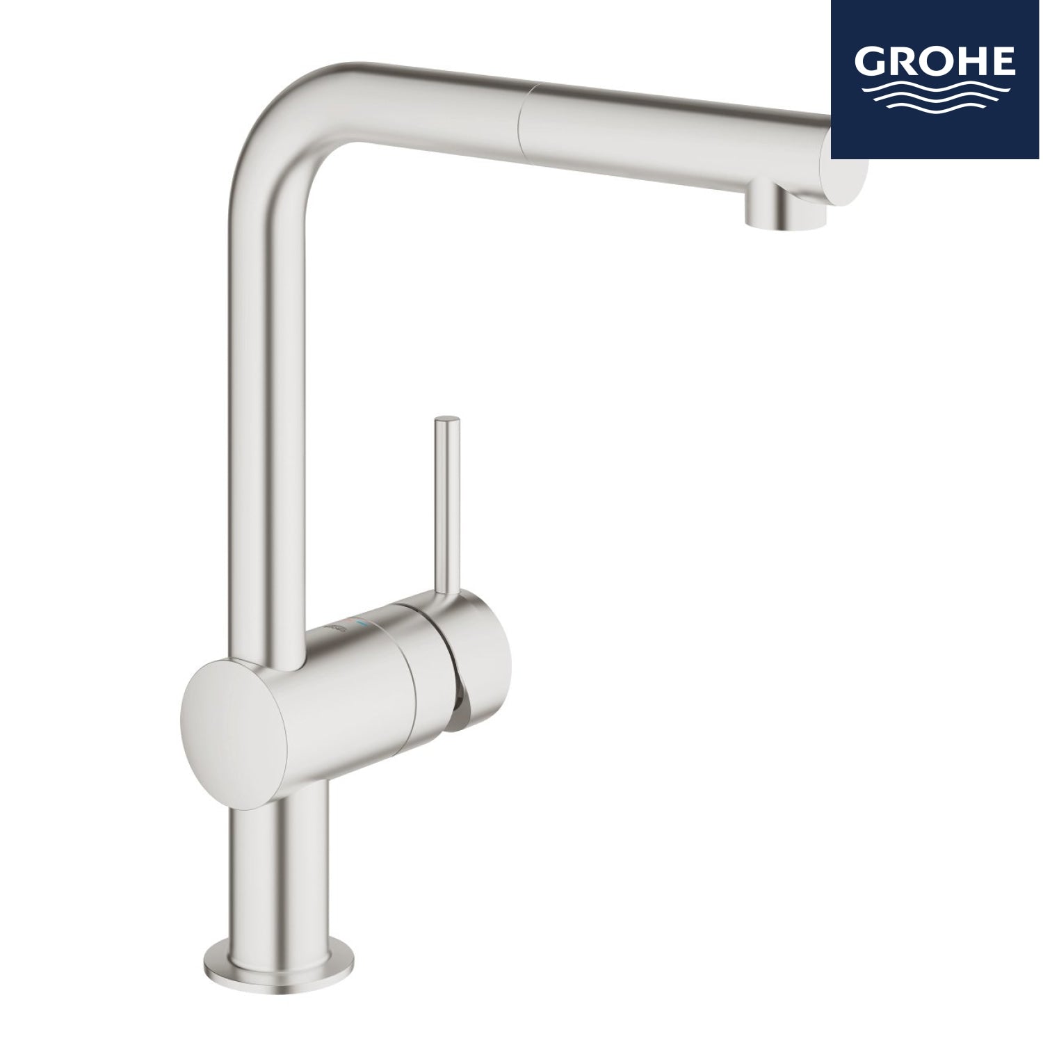 德國 GROHE 32168DC0 Minta L型拉出式廚房龍頭