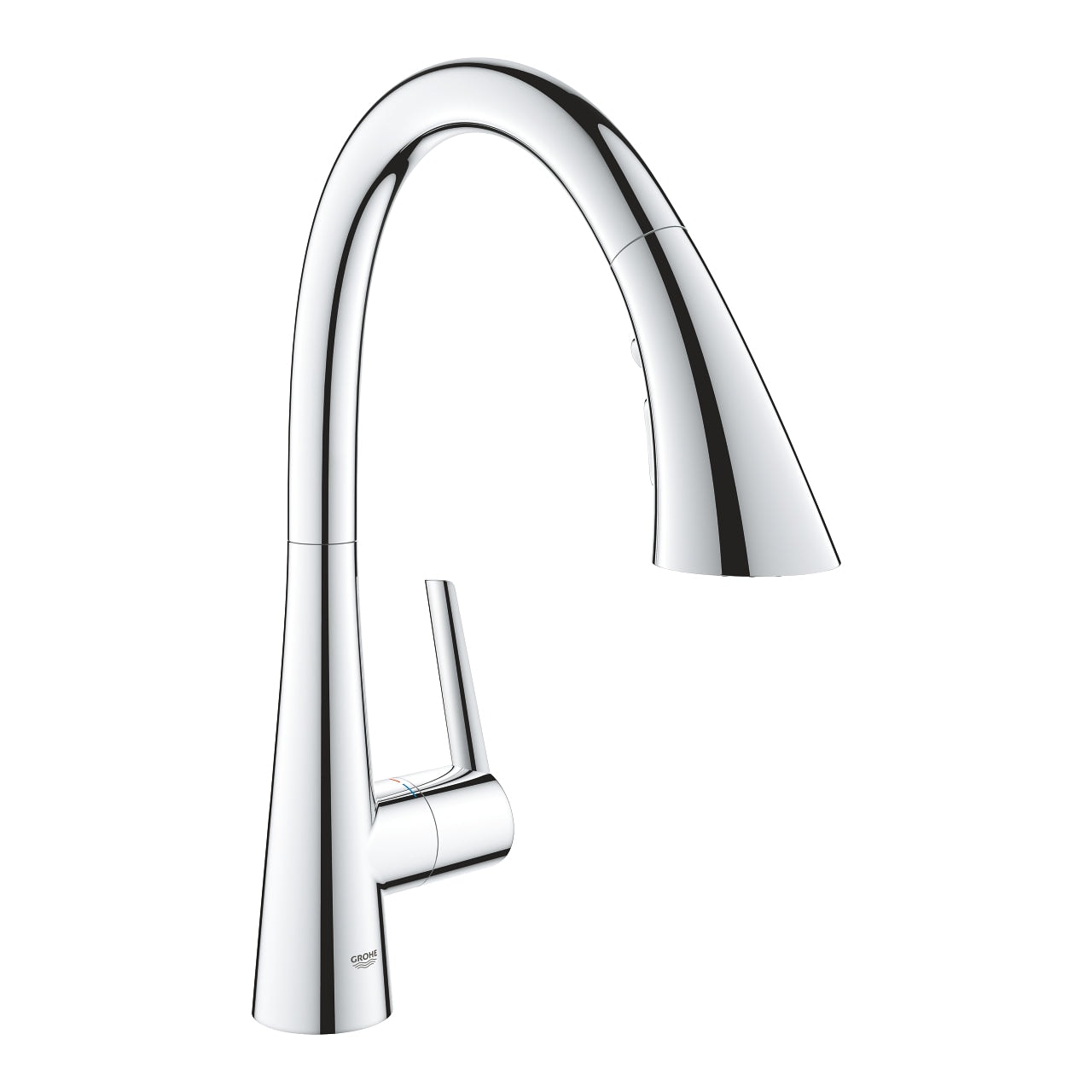 德國 GROHE 32294002 Zedra Triple Spray 拉出式廚房龍頭