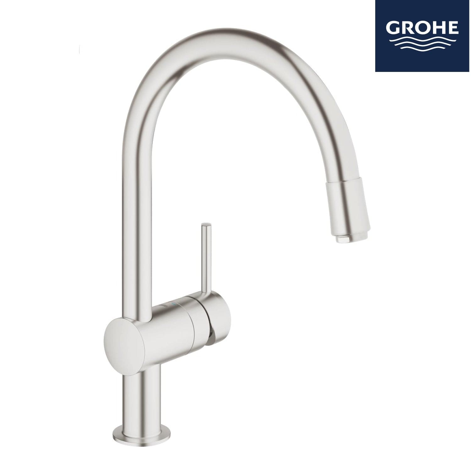 Germany GROHE 32918DC0 Minta C-Spout Pull-out Kitchen Faucet