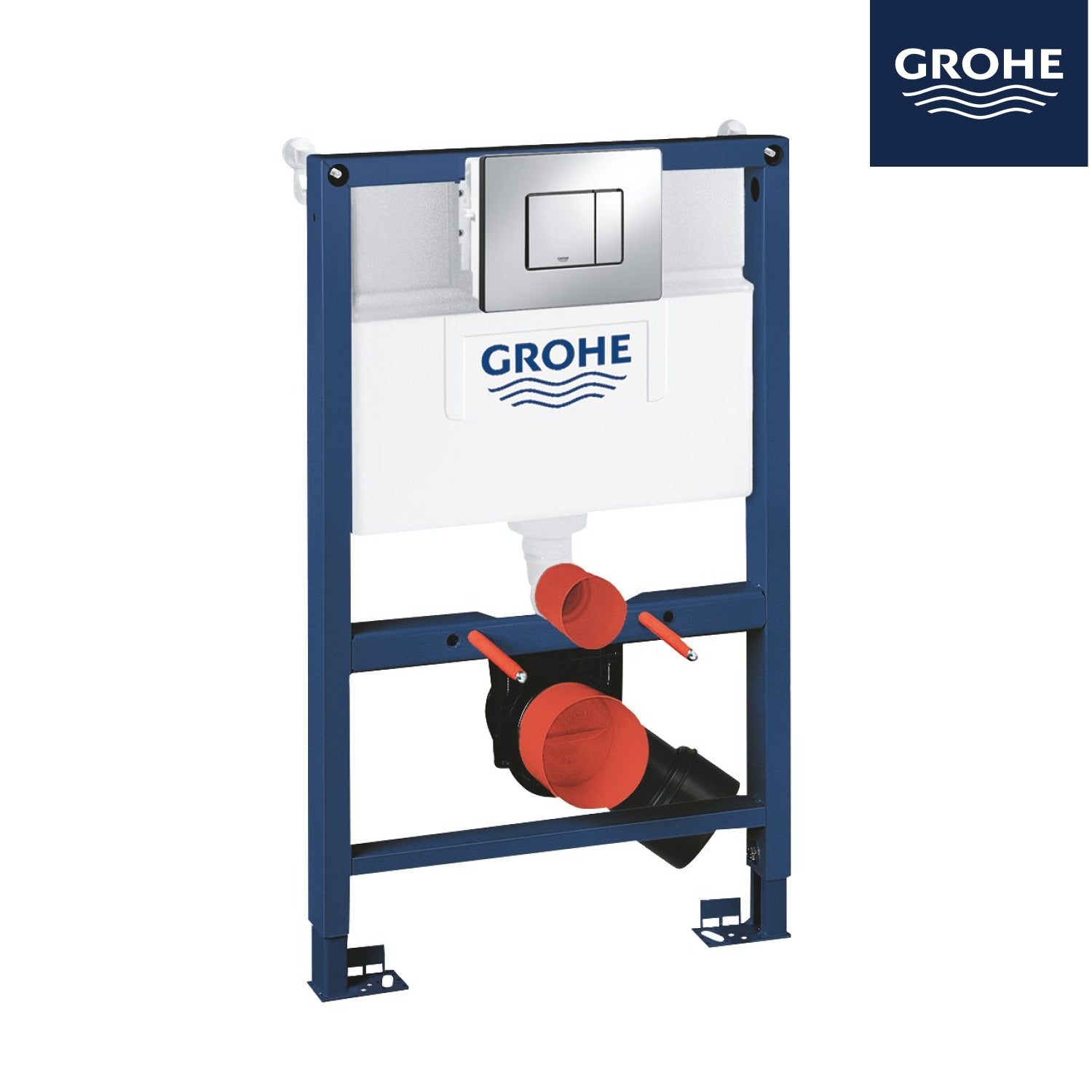 德國 GROHE 38773000 RAPID SL 3合1藏牆水箱 0.82m (矮架)