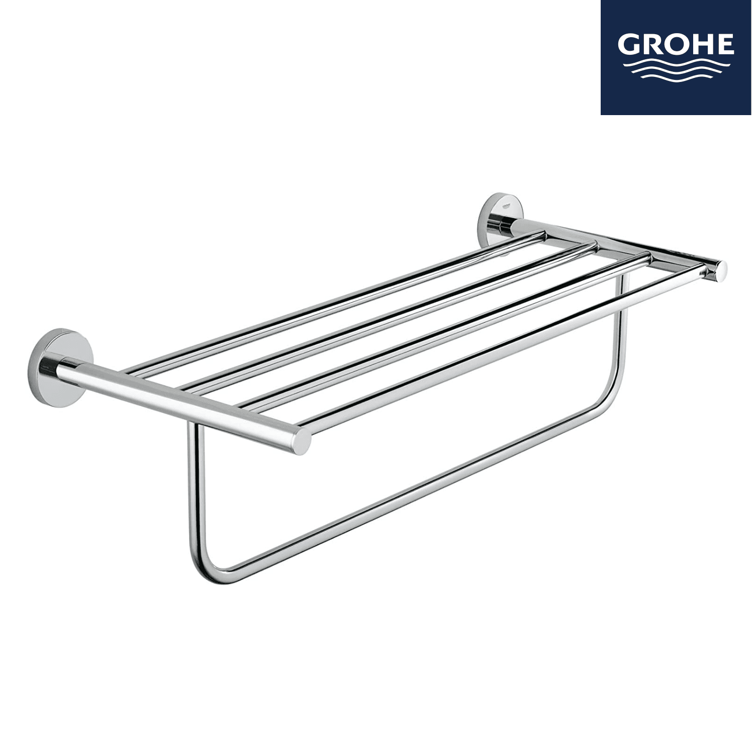 德國 Grohe Bau Cosmopolitan 40462 001 毛巾架 (564mm)