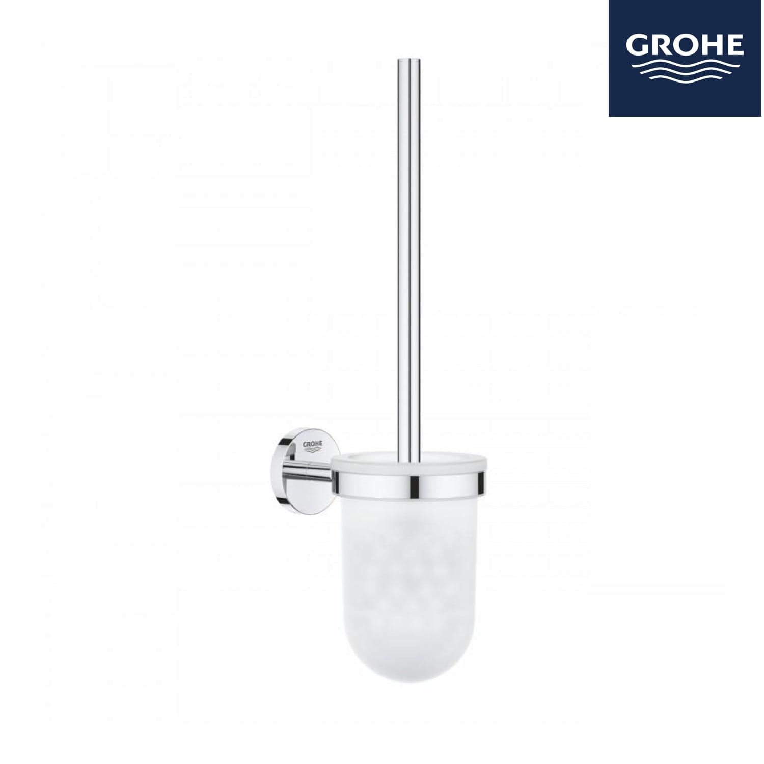 Germany Grohe Bau Cosmopolitan 40463 001 Toilet Brush Set