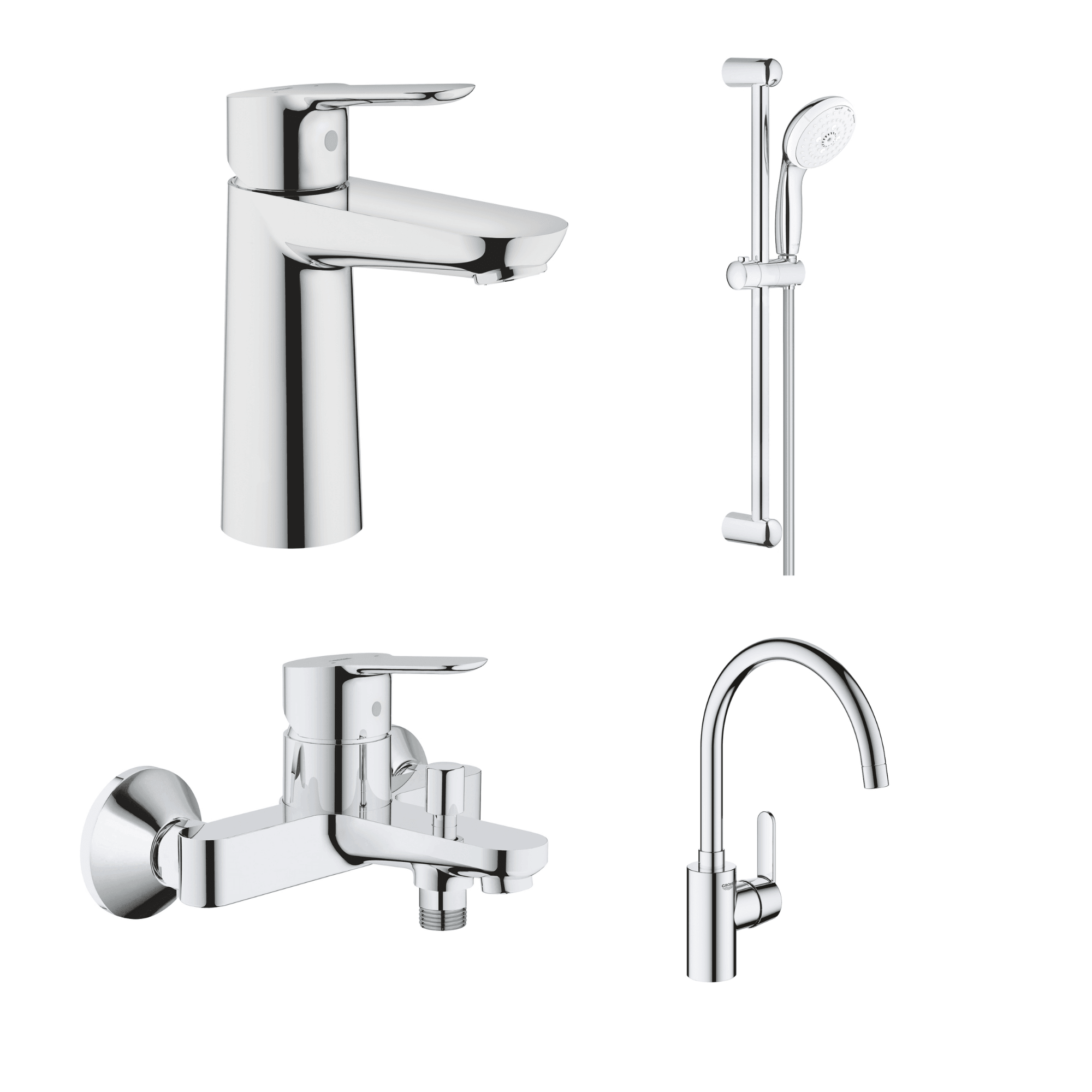 德國 GROHE BAUEDGE 超值浴室龍頭套裝 A6