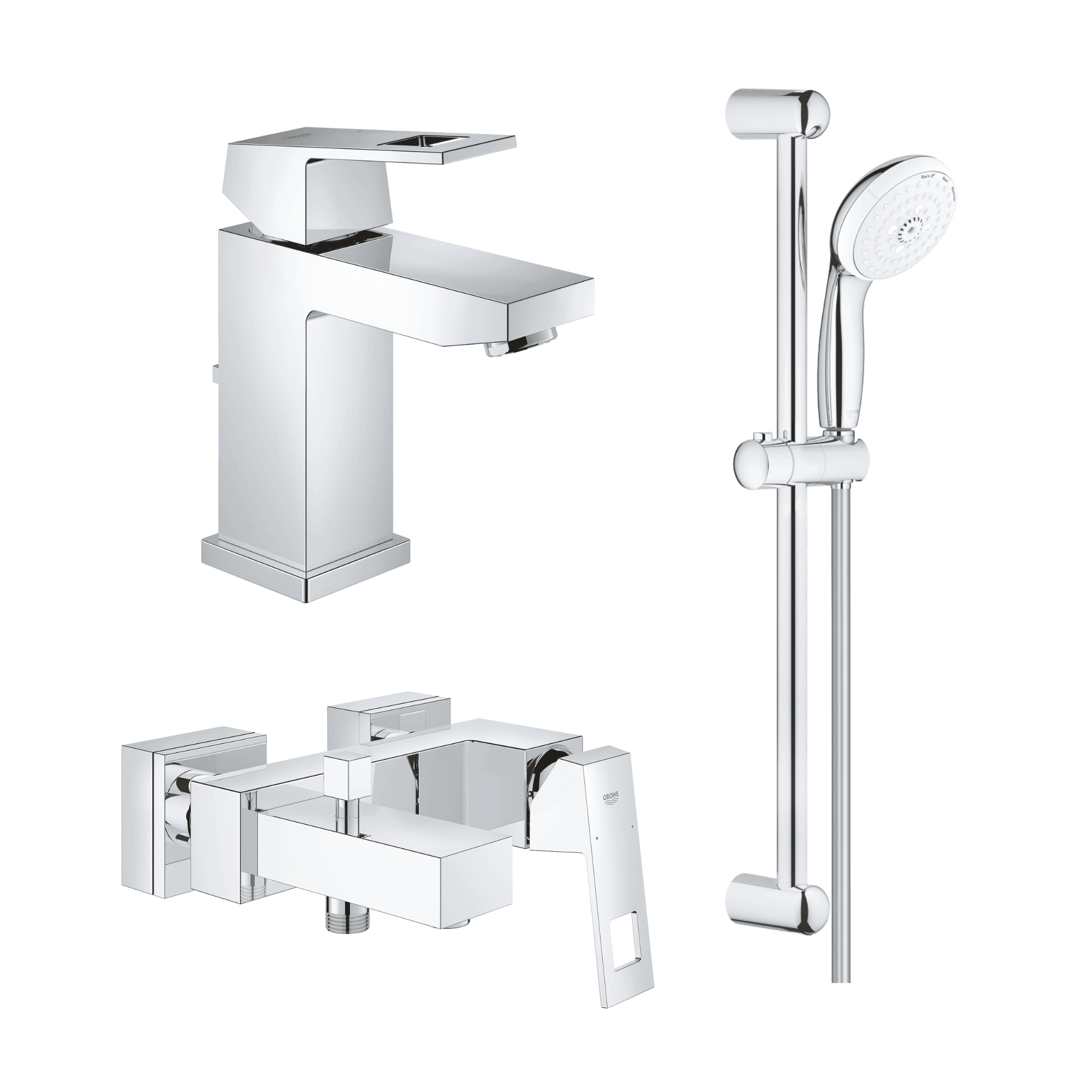德國 GROHE Eurocube 超值浴室龍頭套裝 (德國製造)