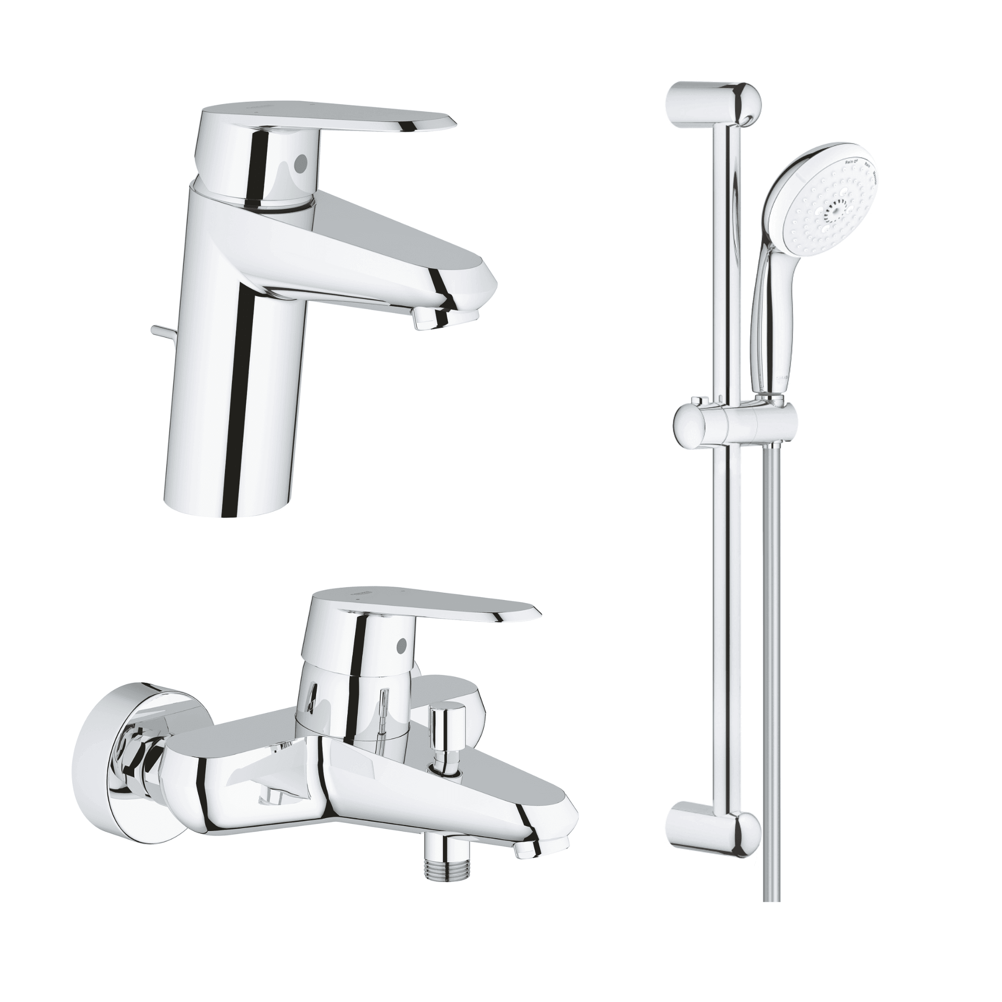 德國 GROHE Eurodisc Cosmopolitan 超值浴室龍頭套裝 (德國製造)