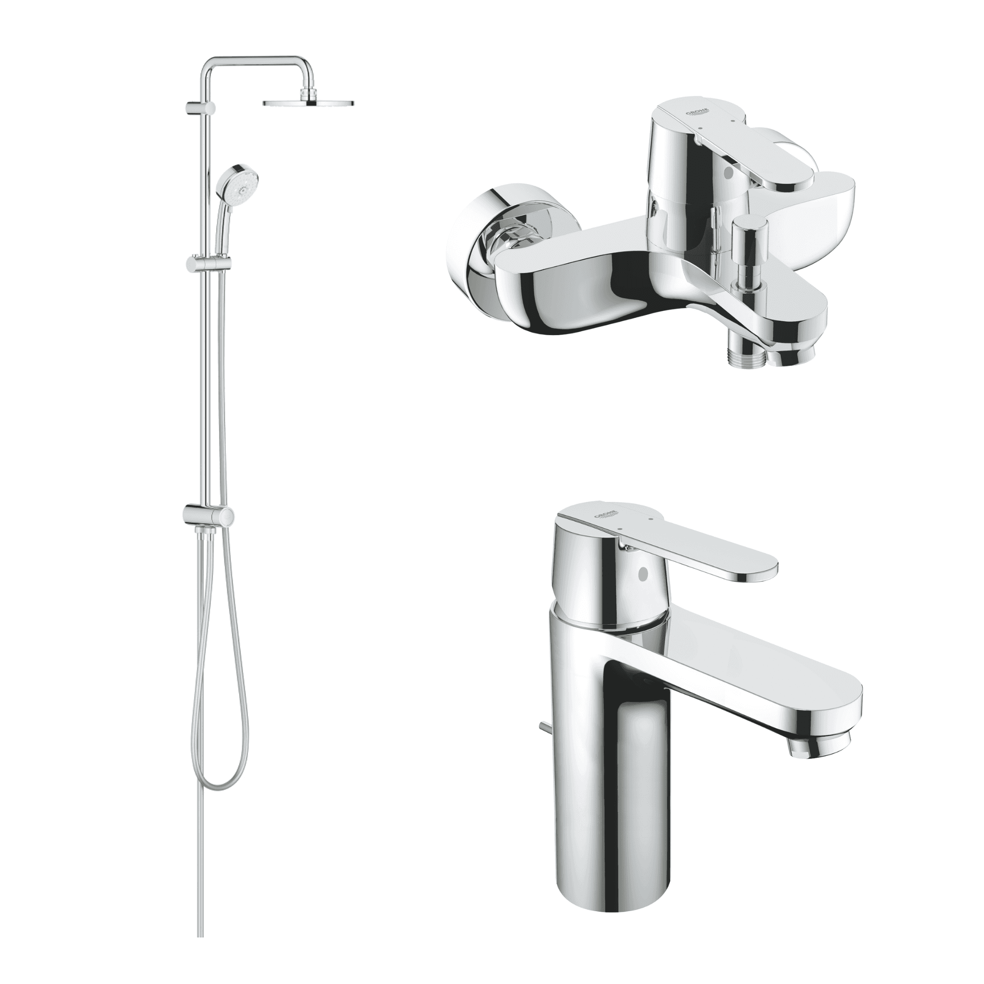 德國 GROHE GET 超值浴室龍頭套裝 B4