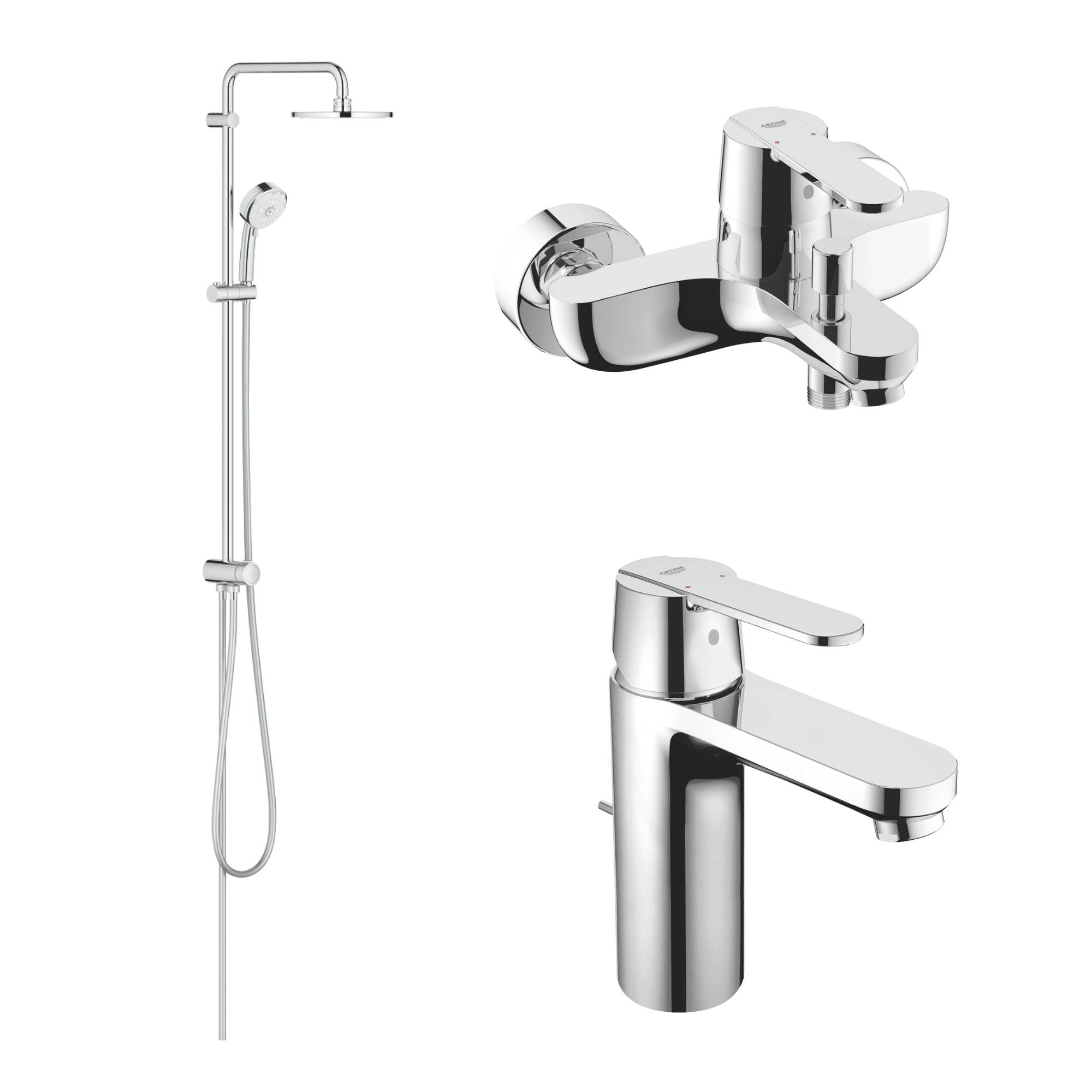 德國 GROHE GET 超值浴室龍頭套裝 B4
