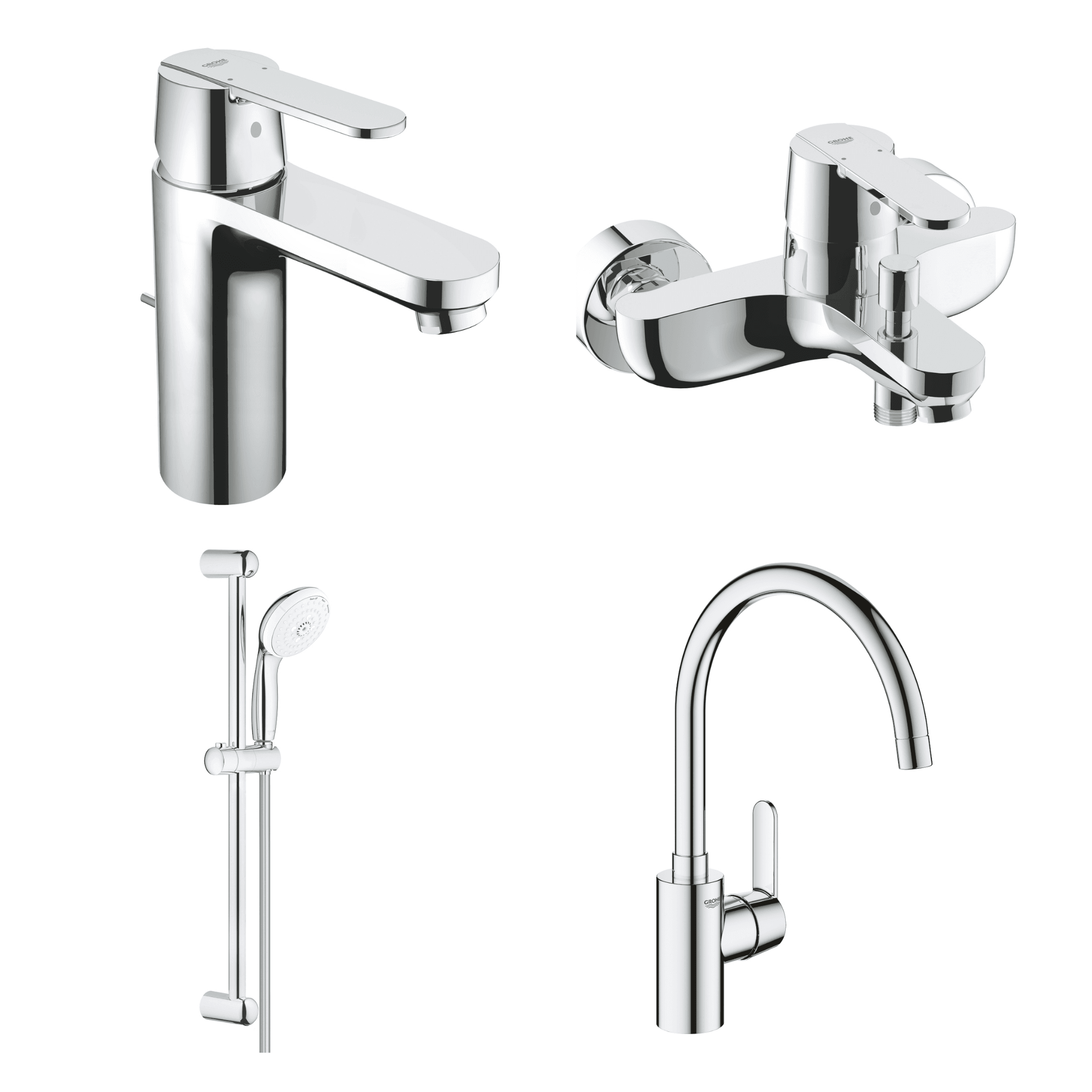 德國 GROHE GET 超值浴室龍頭套裝 B6