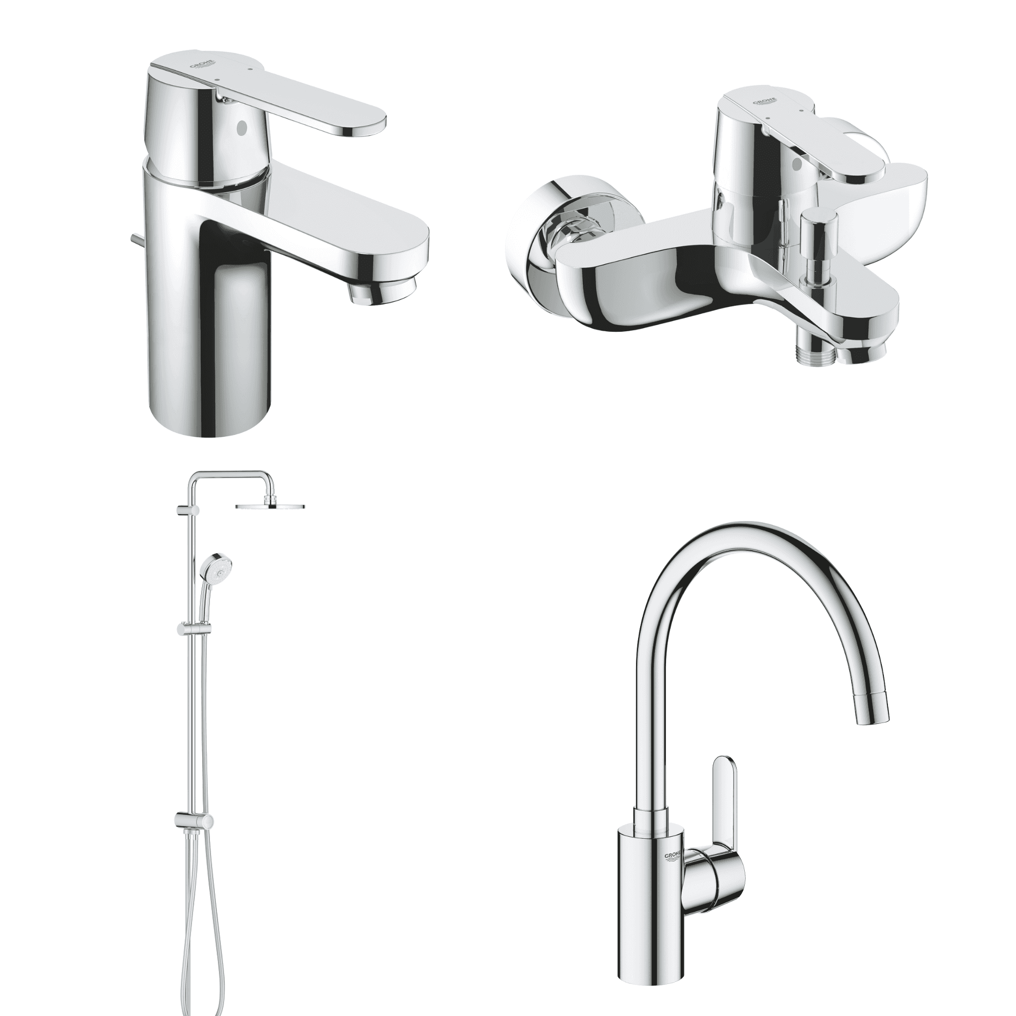 Germany GROHE GET Value Bathroom Faucet Set B7