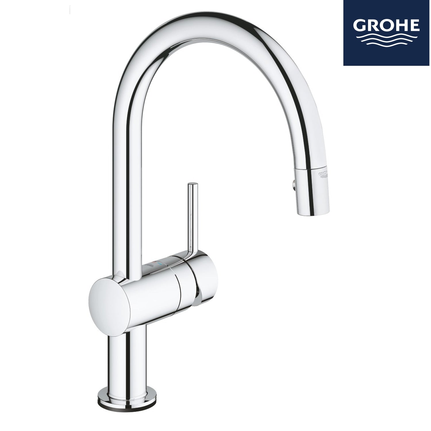 德國 GROHE Minta Touch 31358001 輕觸式廚盆龍頭連可拉出花灑噴咀