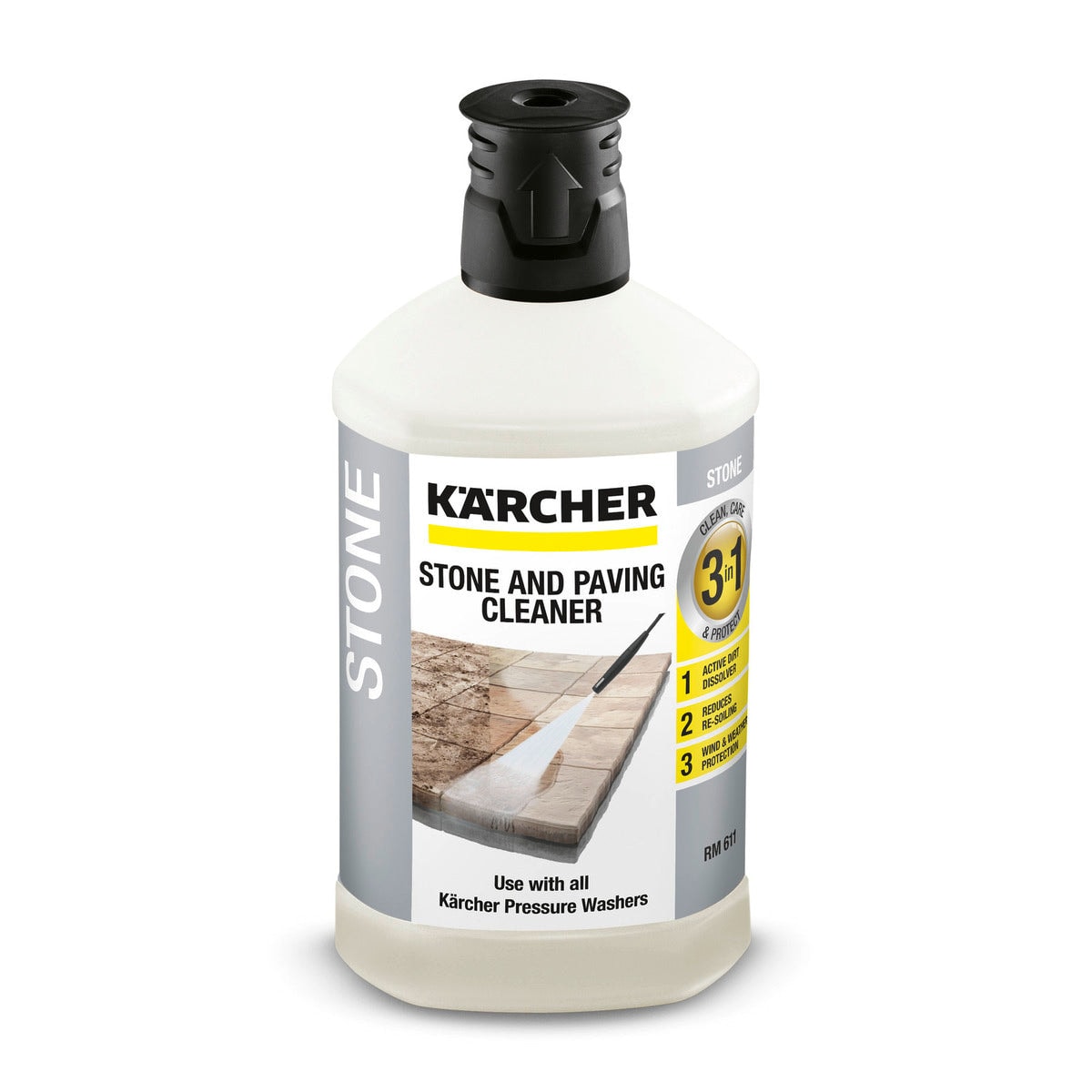 德國 Karcher RM 611 Stone & Facade Cleaner 1L K2-K7 高壓清洗機用清洗劑