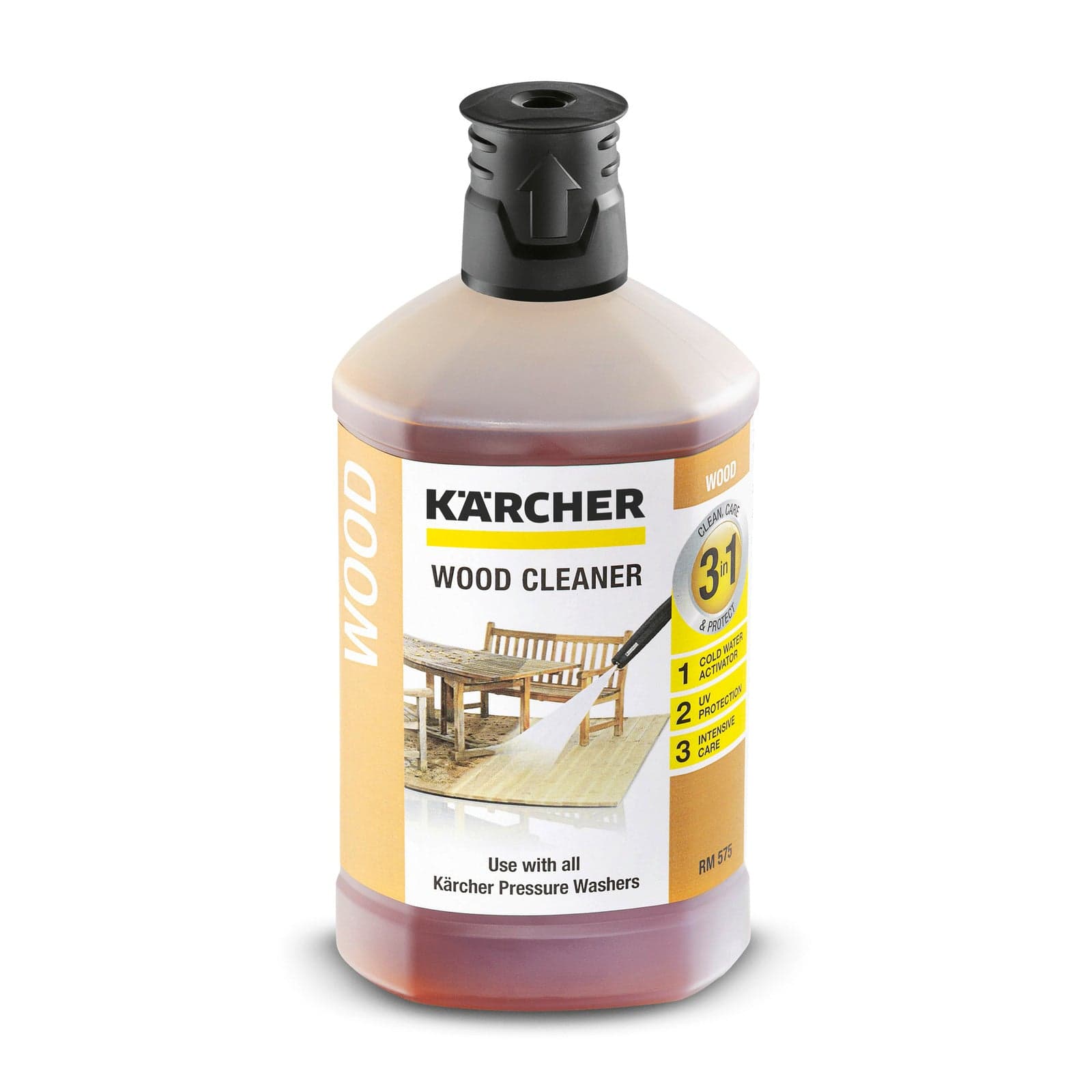 德國 Karcher RM 612 Wood Cleaner 1L K2-K7 高壓清洗機用清洗劑