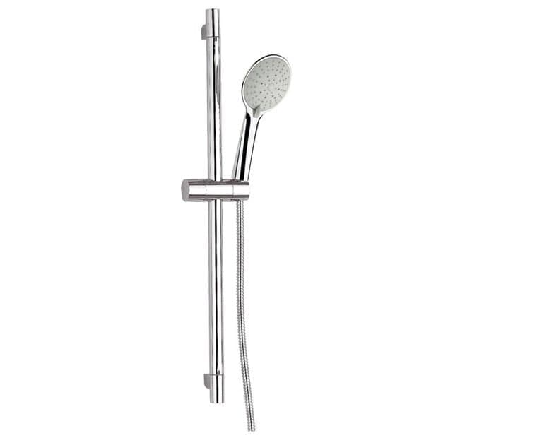 Italy Remer 315R321F5A 4-Function Shower Set with Anti-Kink Hose and Riser Rail