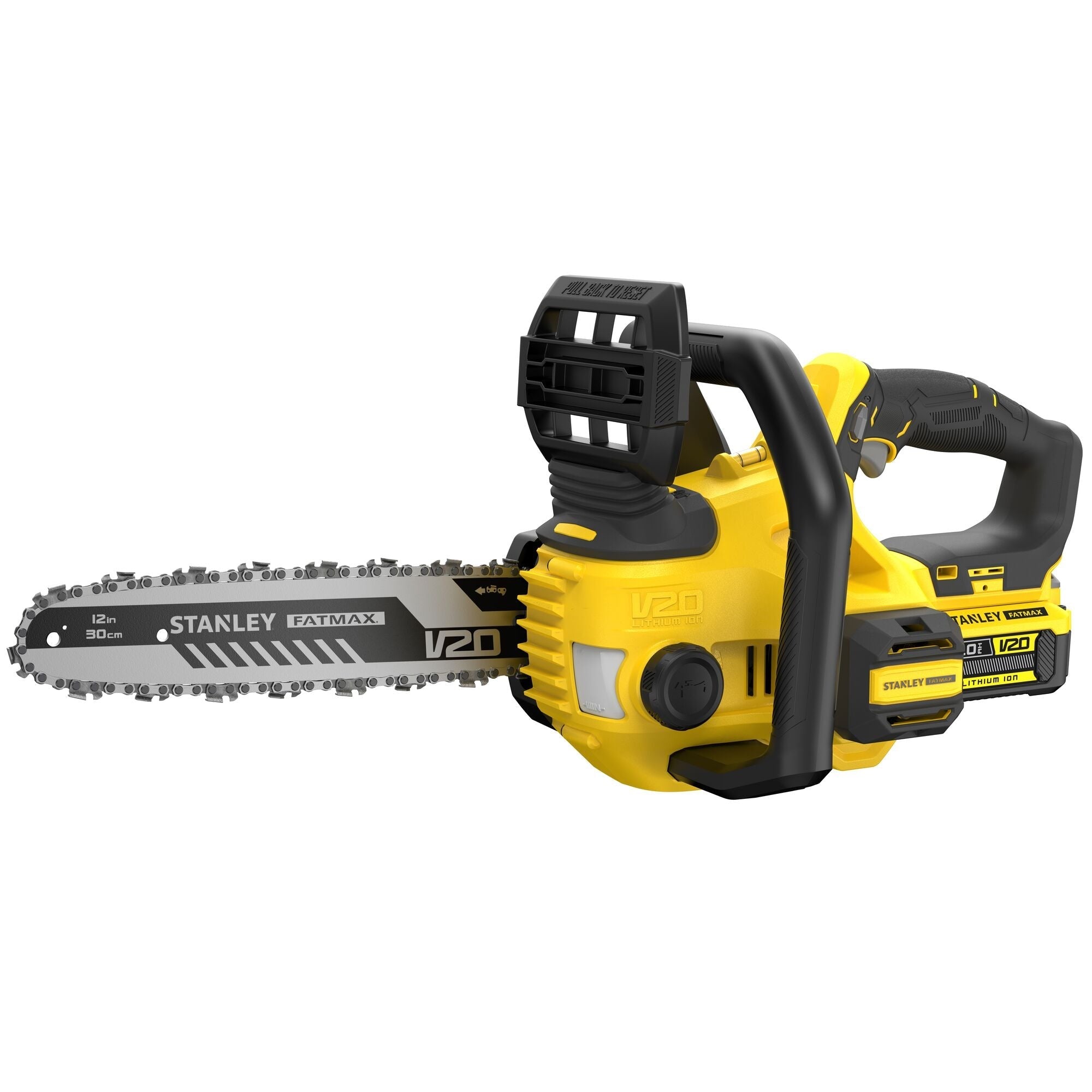 美國 STANLEY 史丹利 SFMCCS630M1-GB V20 充電式鏈鋸 (1電1充套裝)