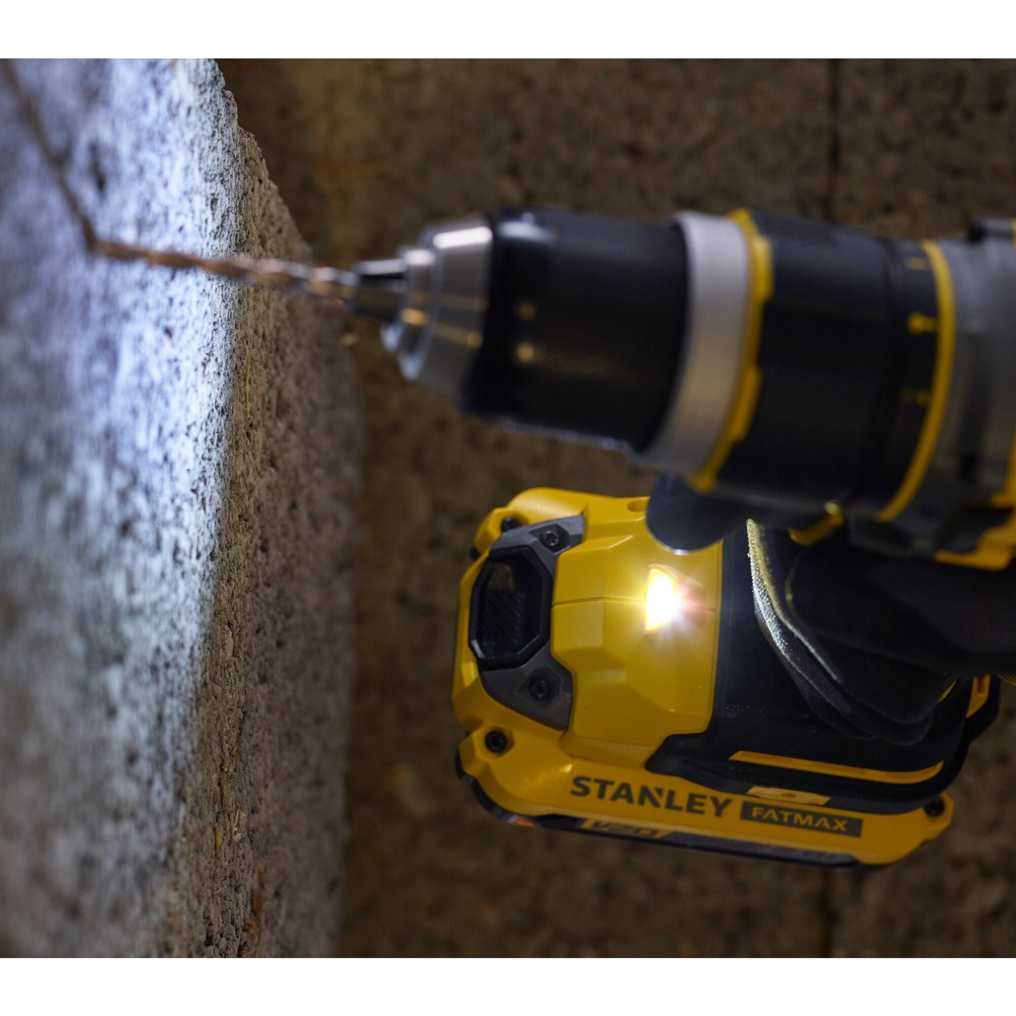 美國 STANLEY 史丹利 SFMCD721M2K-QW V20 充電式無刷衝擊電鑽 (2電1充套裝)