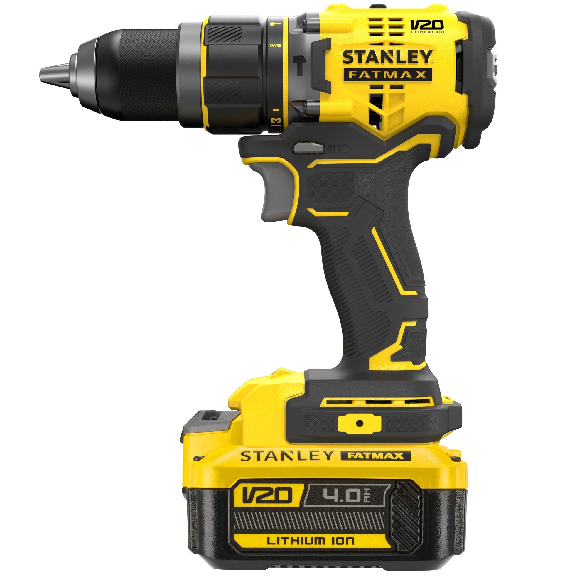 美國 STANLEY 史丹利 SFMCD721M2K-QW V20 充電式無刷衝擊電鑽 (2電1充套裝)